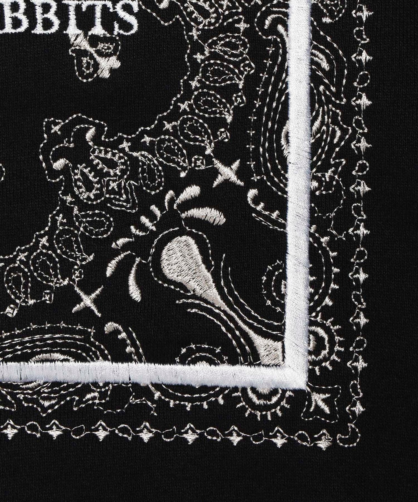 Embroidery Paisley Pattern Zip-up Hoodie