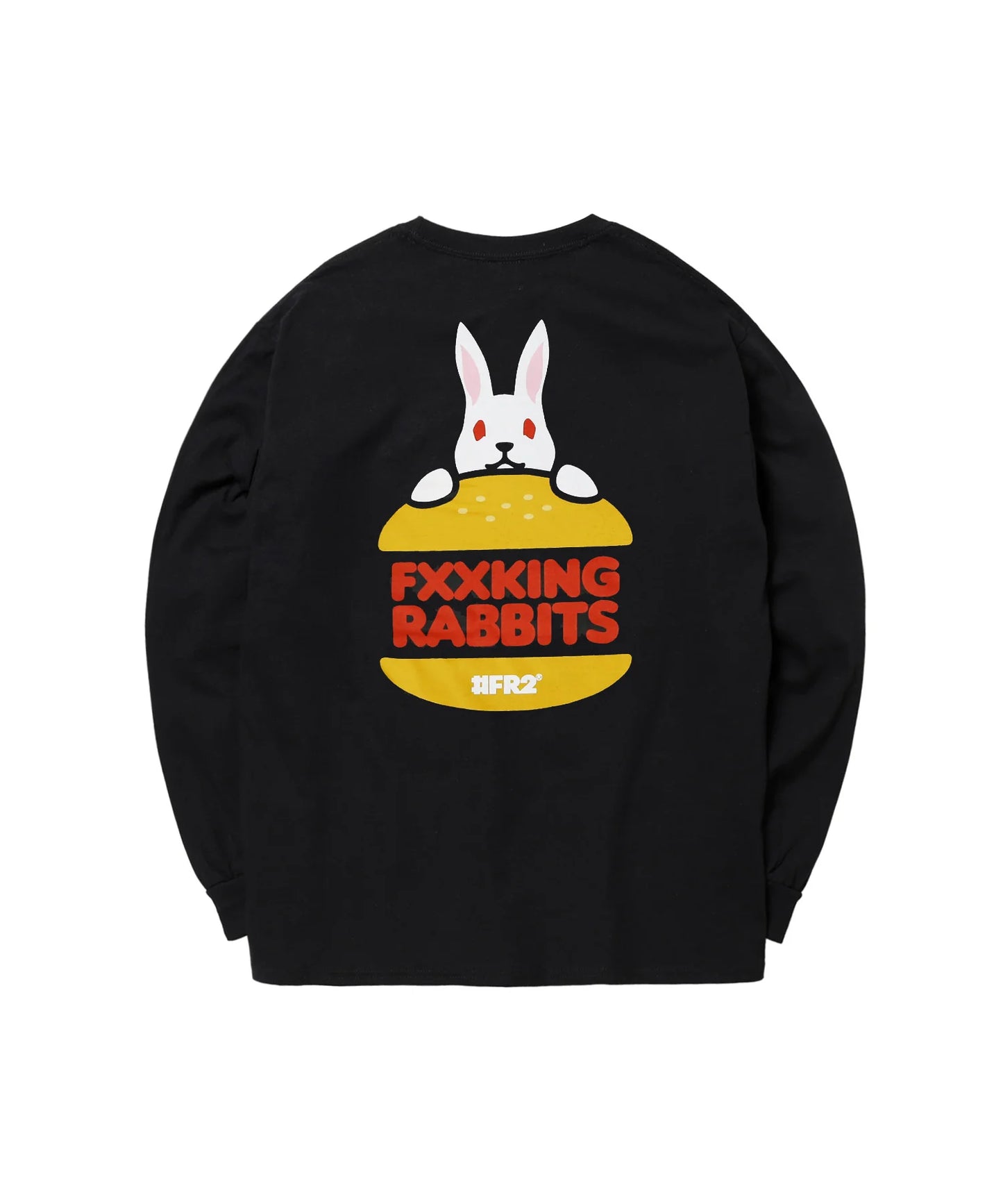 Rabbit Burger Longsleeve T-shirt