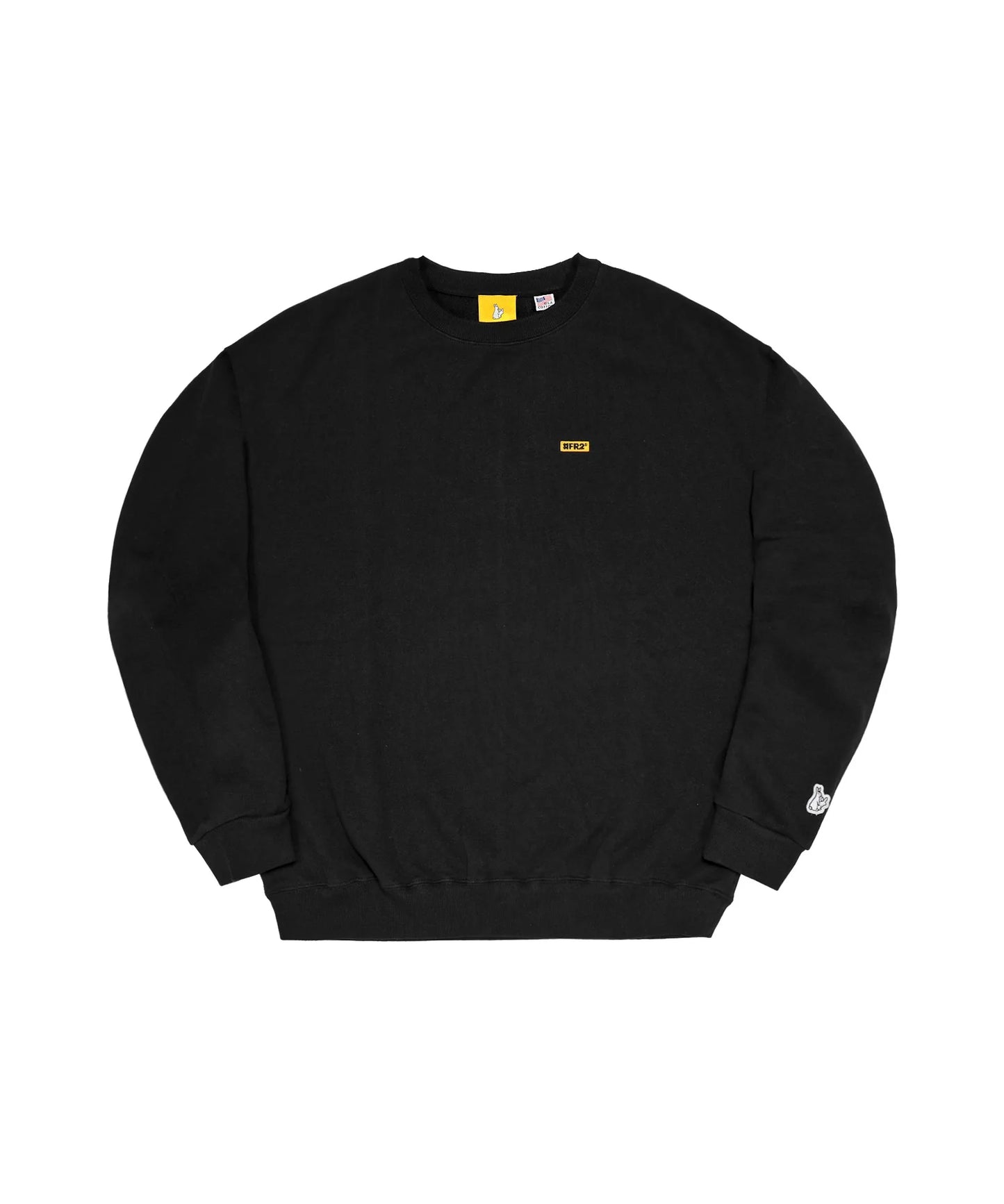 USA Cotton Small Box Logo Embroidery Sweatshirt