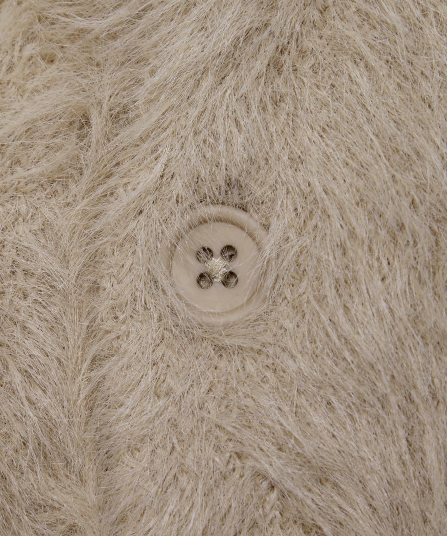 Feather yarn Cardigan
