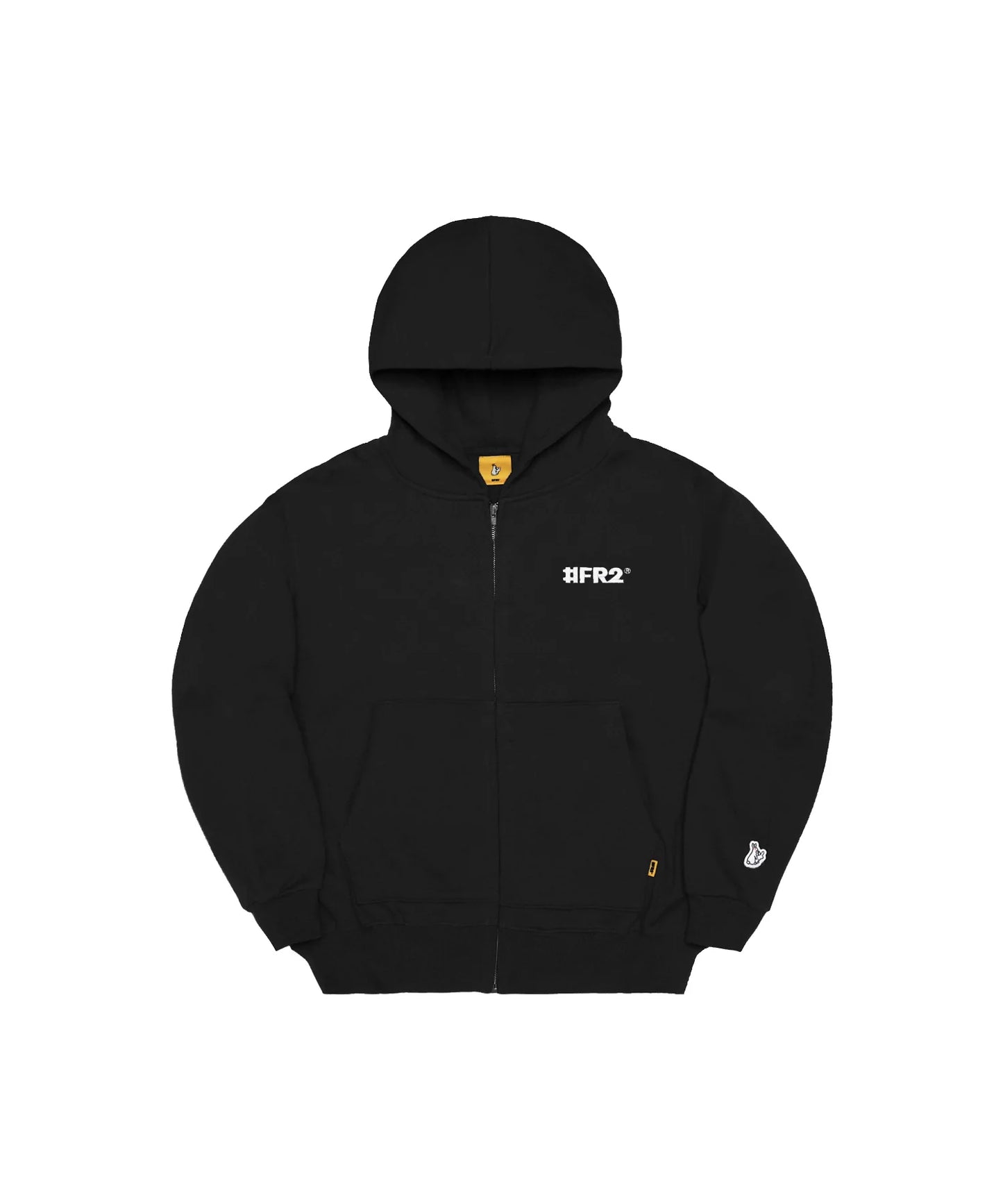 Embroidery Paisley Pattern Zip-up Hoodie