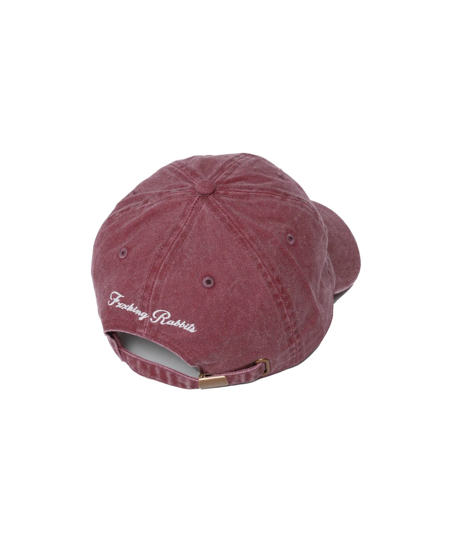F Logo Garment Dye Cap