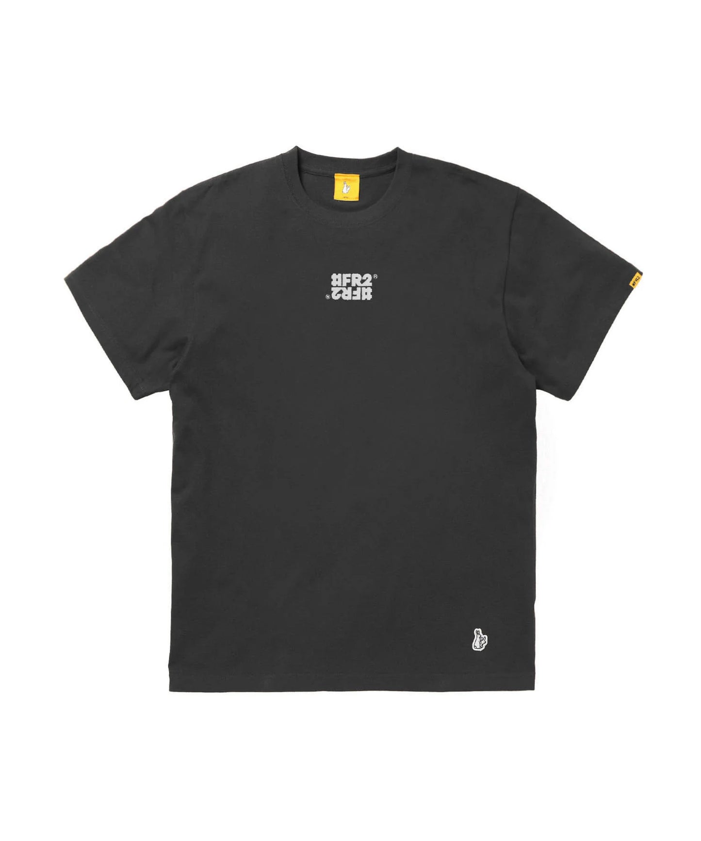 Upside Down Embroided #FR2 Logo T-shirt
