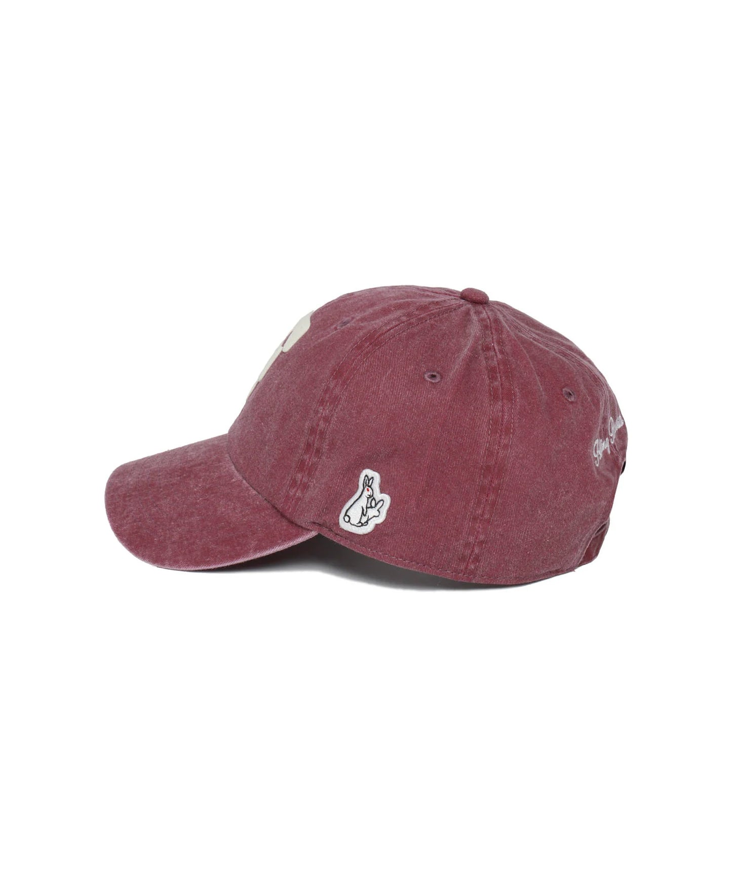 F Logo Garment Dye Cap
