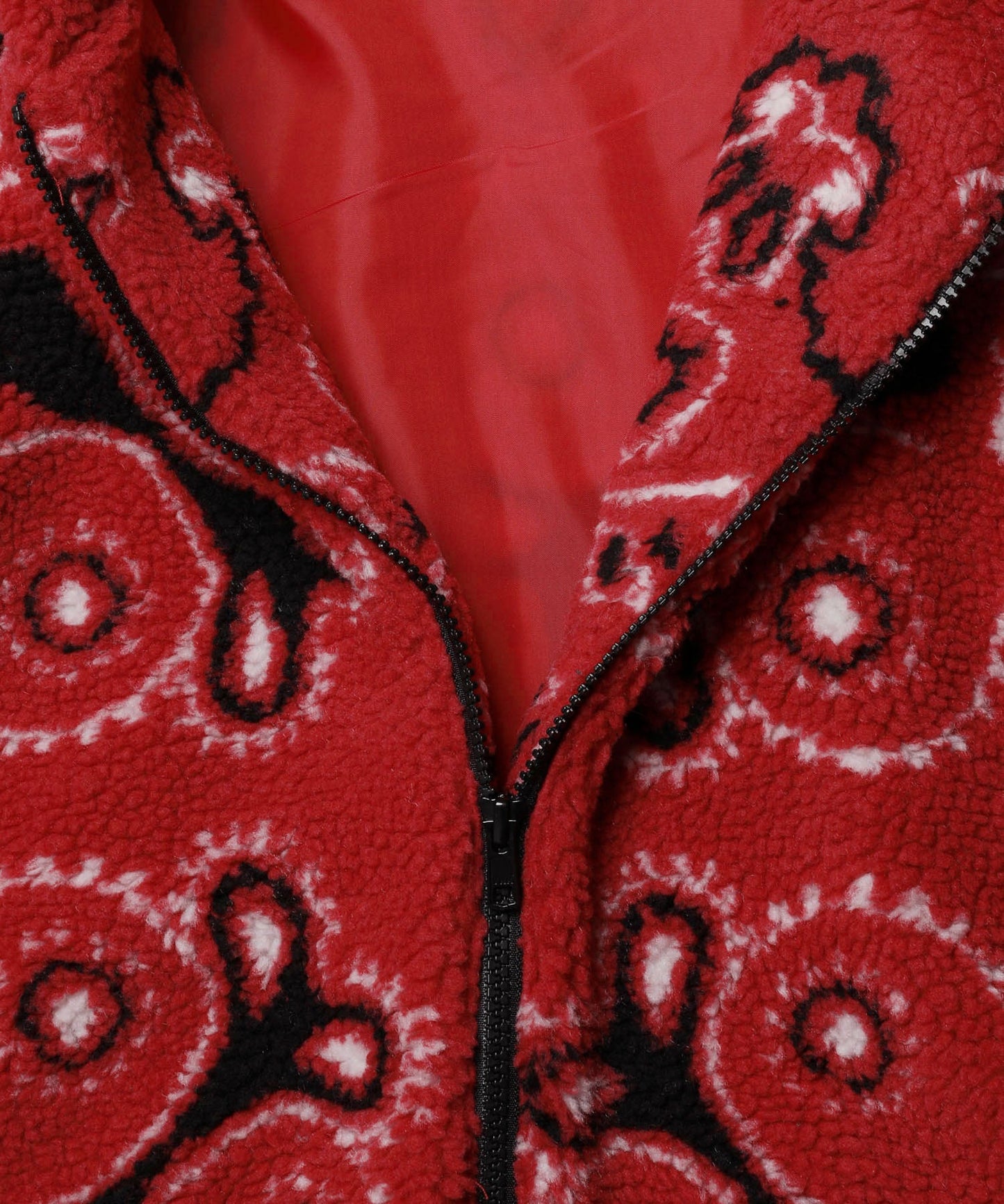 Paisley Fleece Hoodie