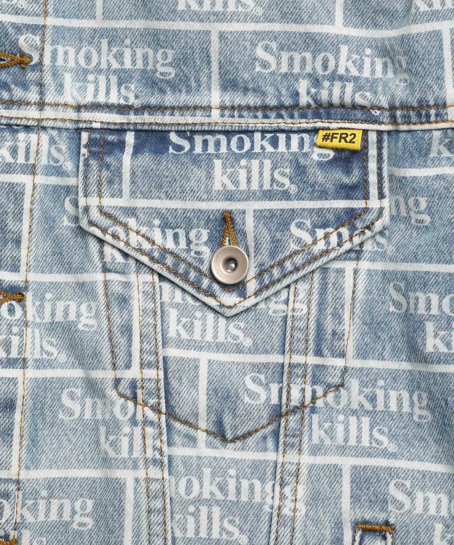 Smoking kills Denim Jacket