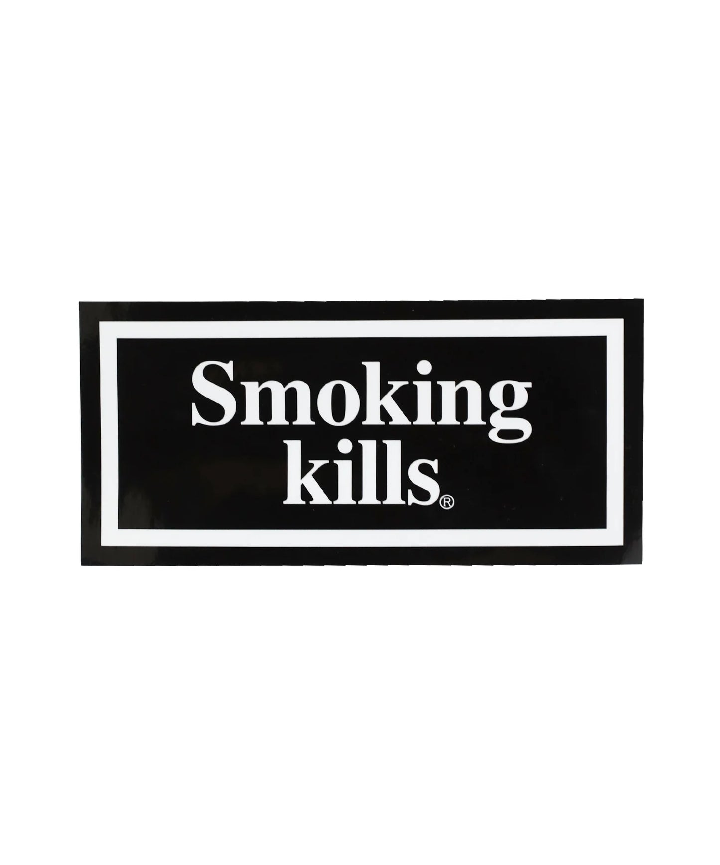 Smoking kills LOGO STICKER(L)