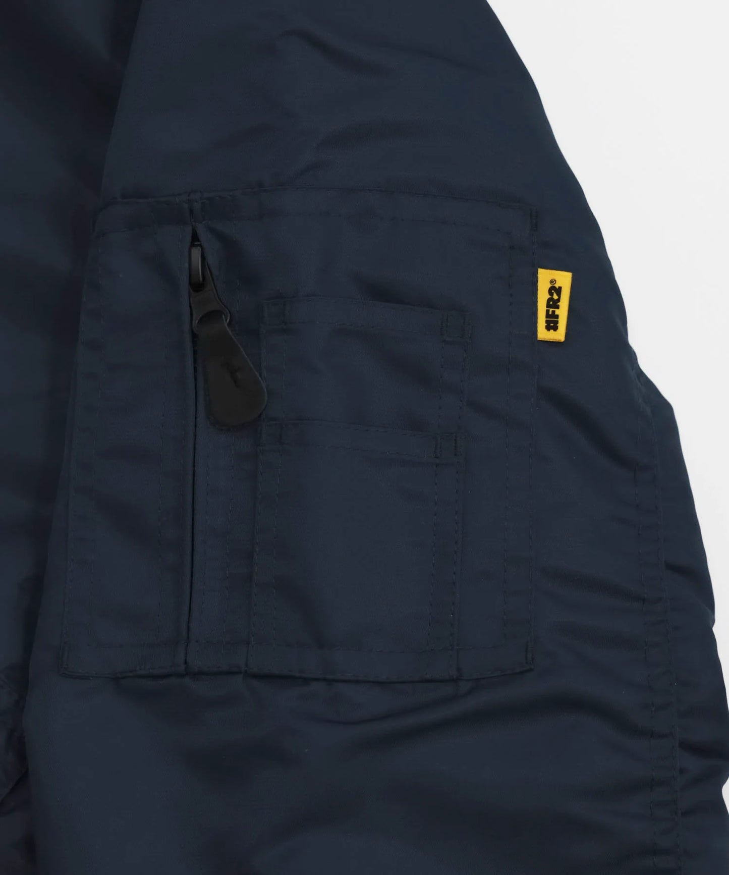 Embroidery Nylon Flight Jacket