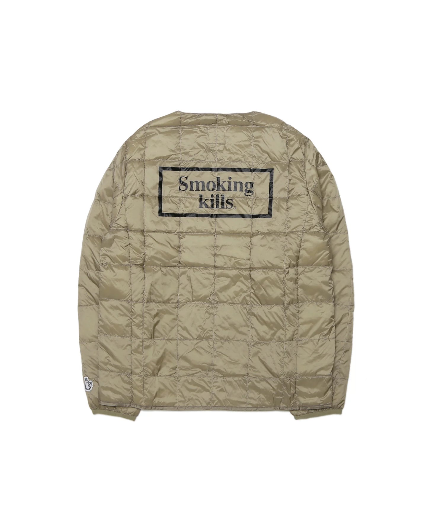 TAION Collaboration with #FR2 Crew Neck Button Down Jacket