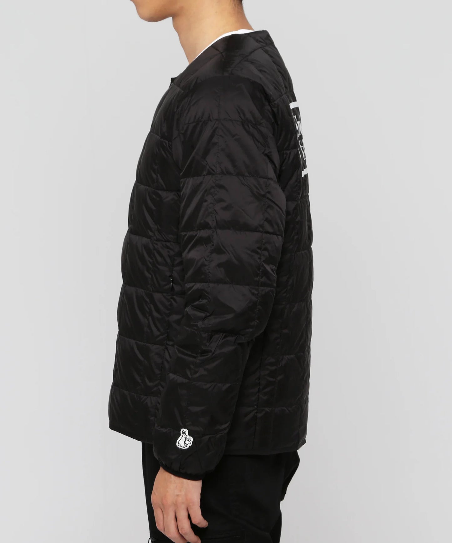 TAION Collaboration with #FR2 Crew Neck Button Down Jacket