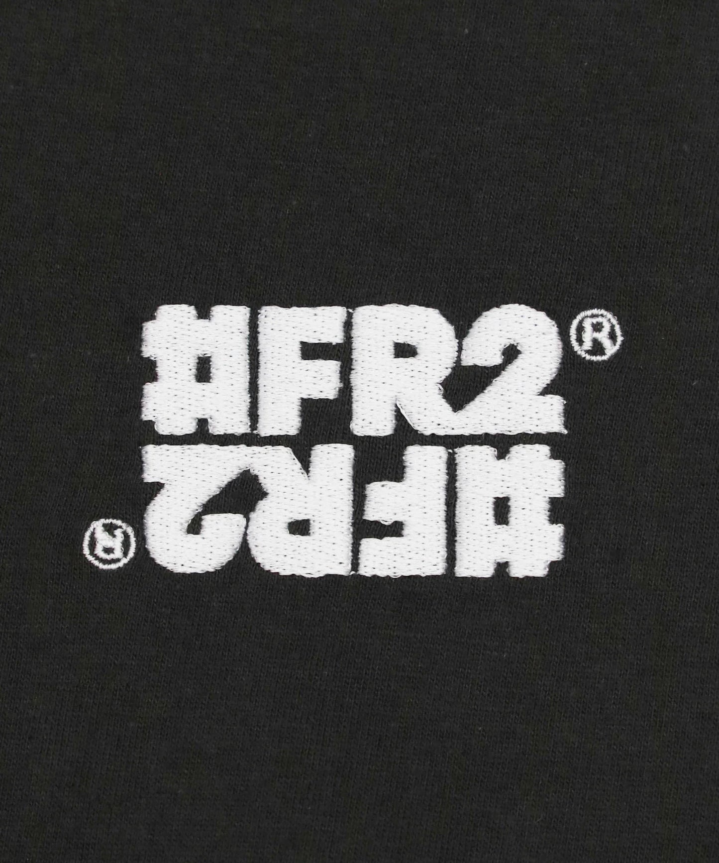 Upside Down Embroided #FR2 Logo T-shirt