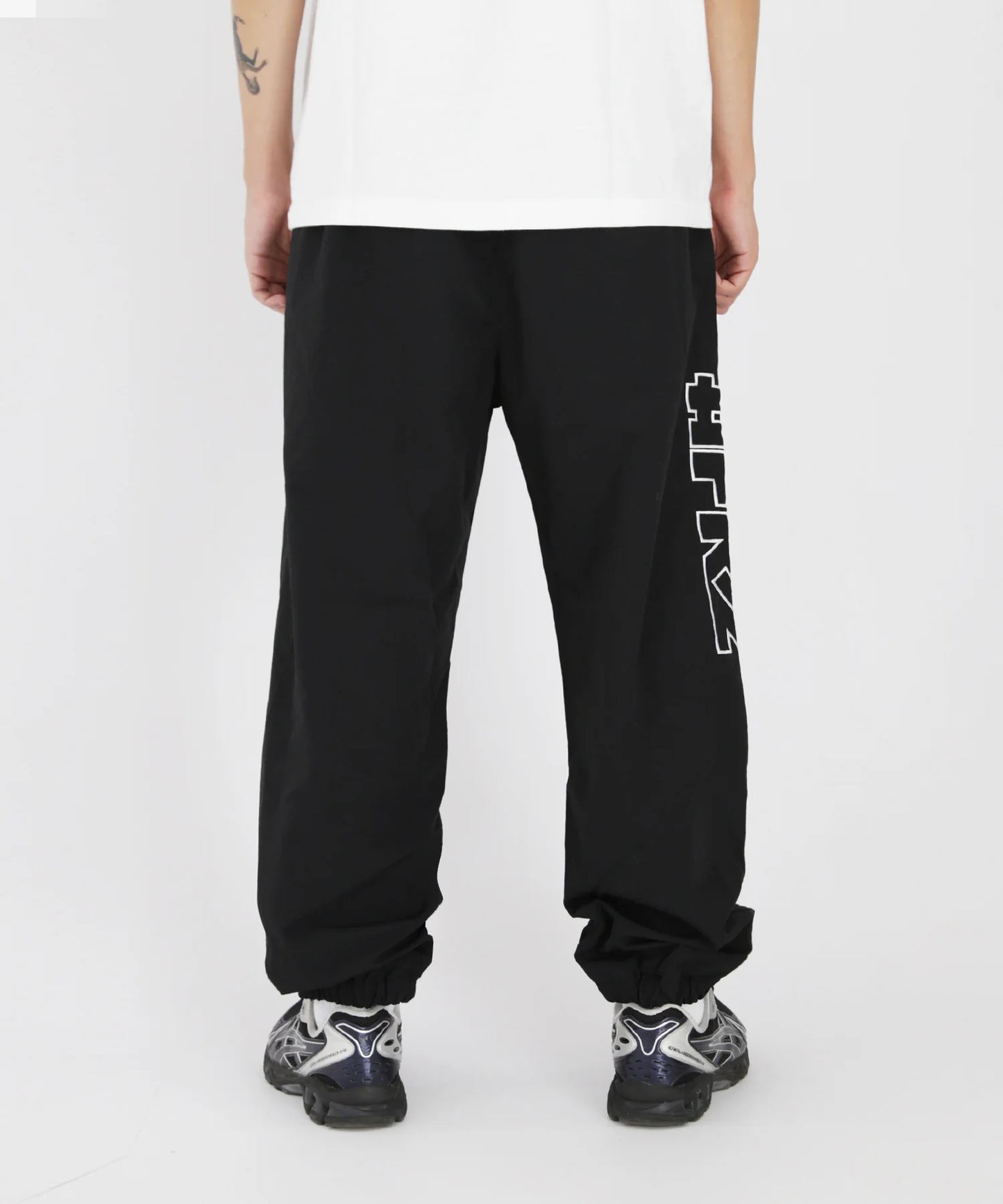 Earth Logo Embroidery Nylon Pants