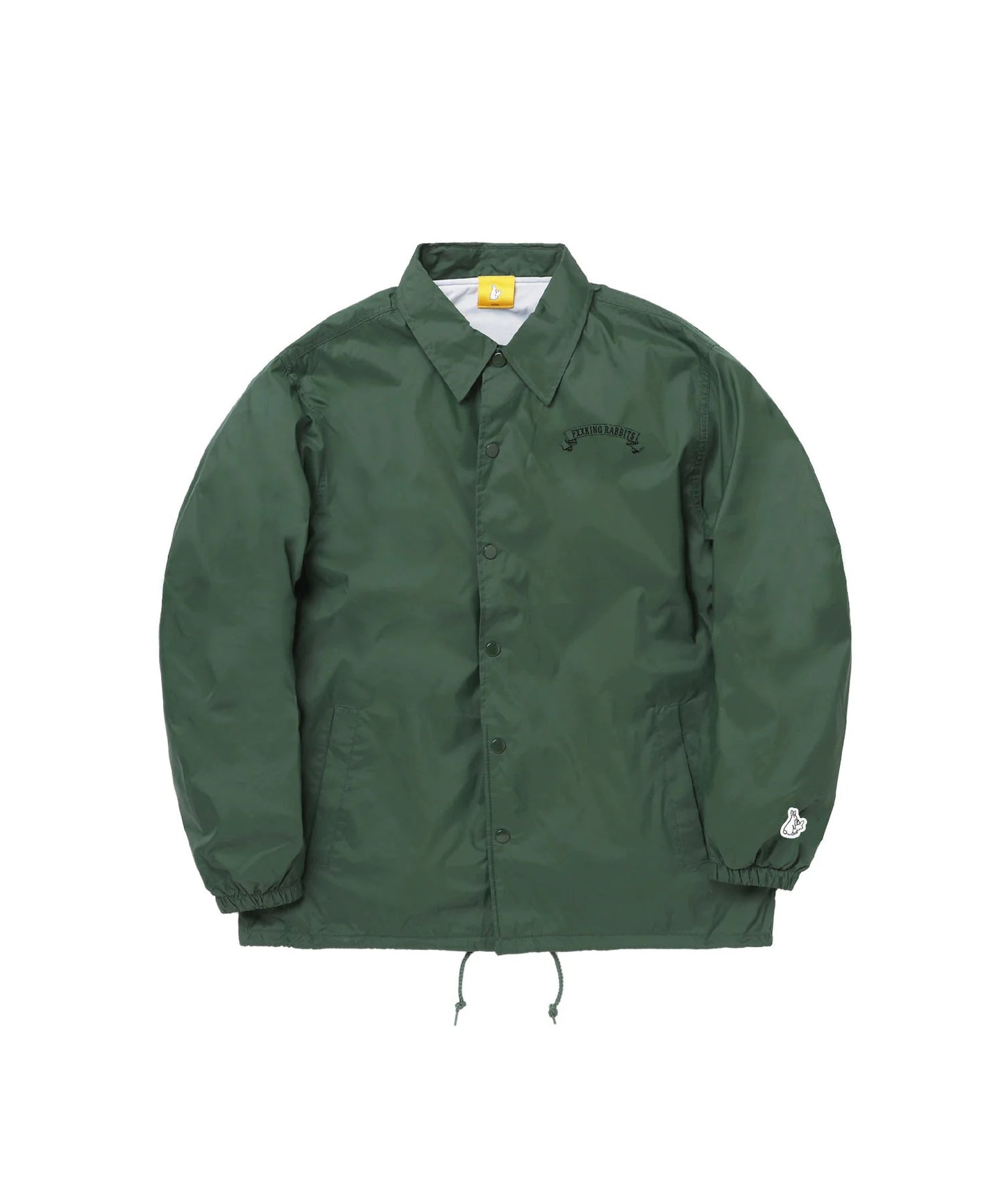 Angels with Rabbit Nylon Coach Jacket