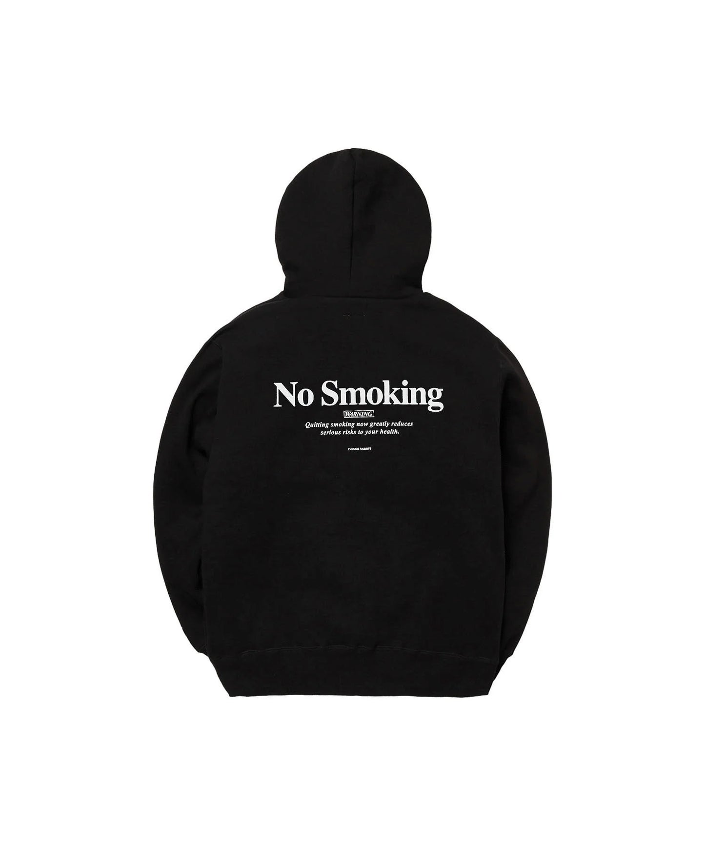 Embroidery No Smoking Art Hoodie