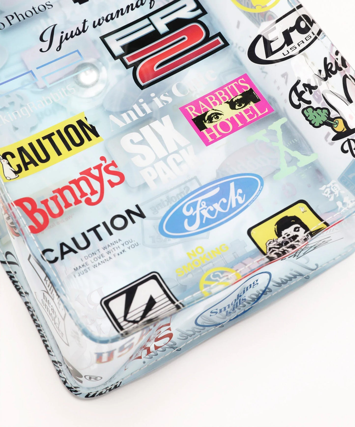 #FR2 Logos Clear Sacoche Bag