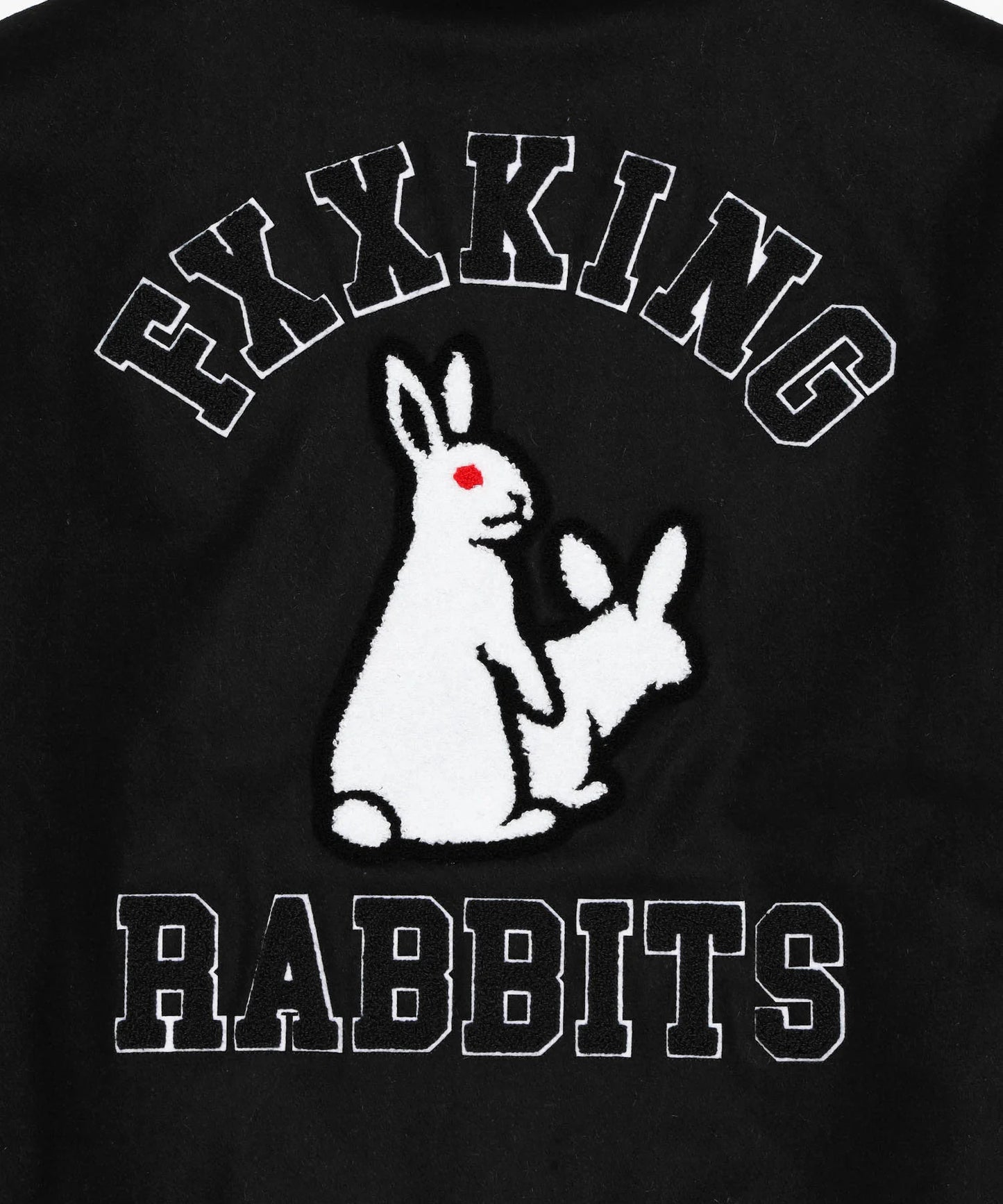 Rabbits Emblem Varsity Jacket
