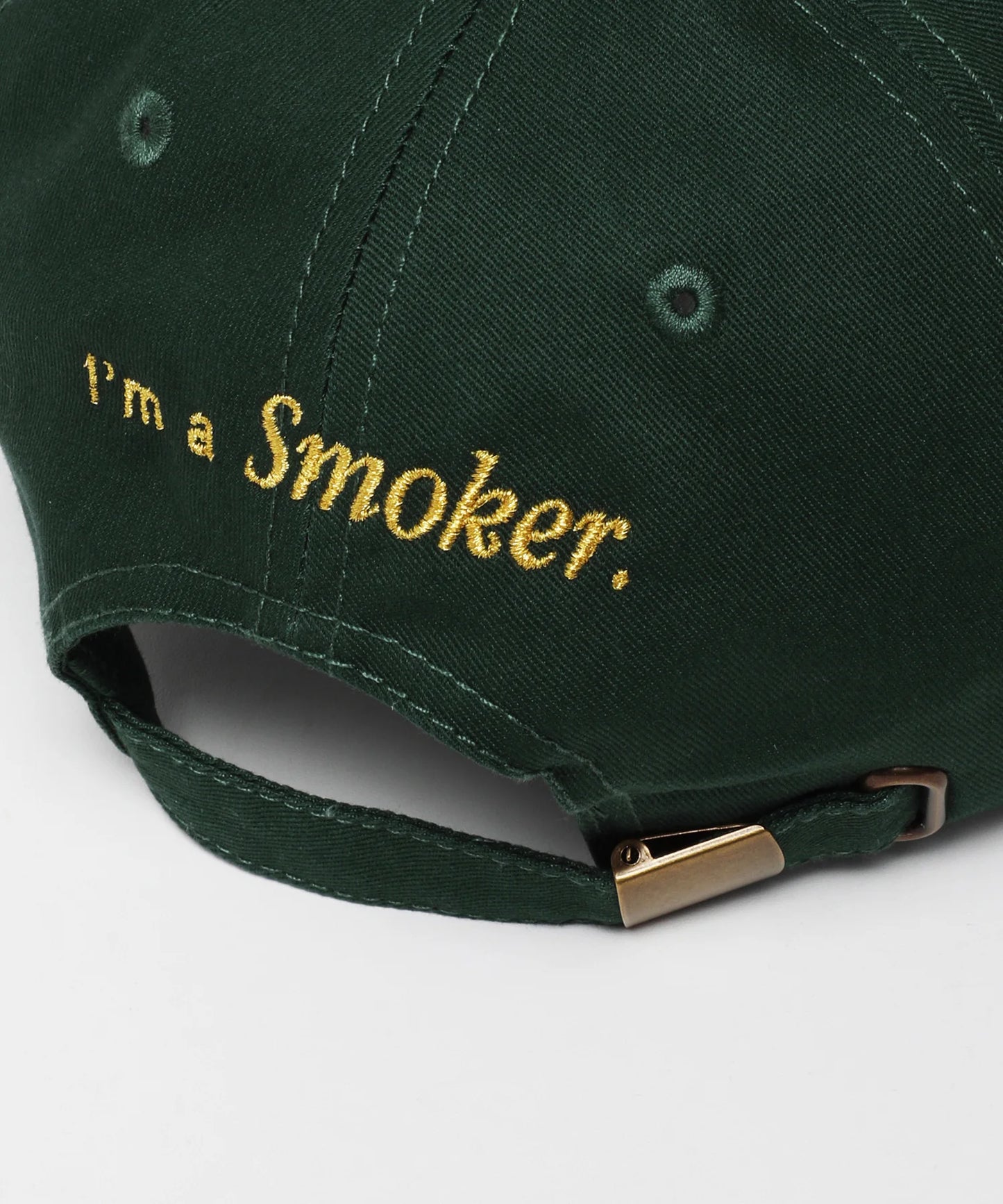 I’m a Smoker Embroidery Cap