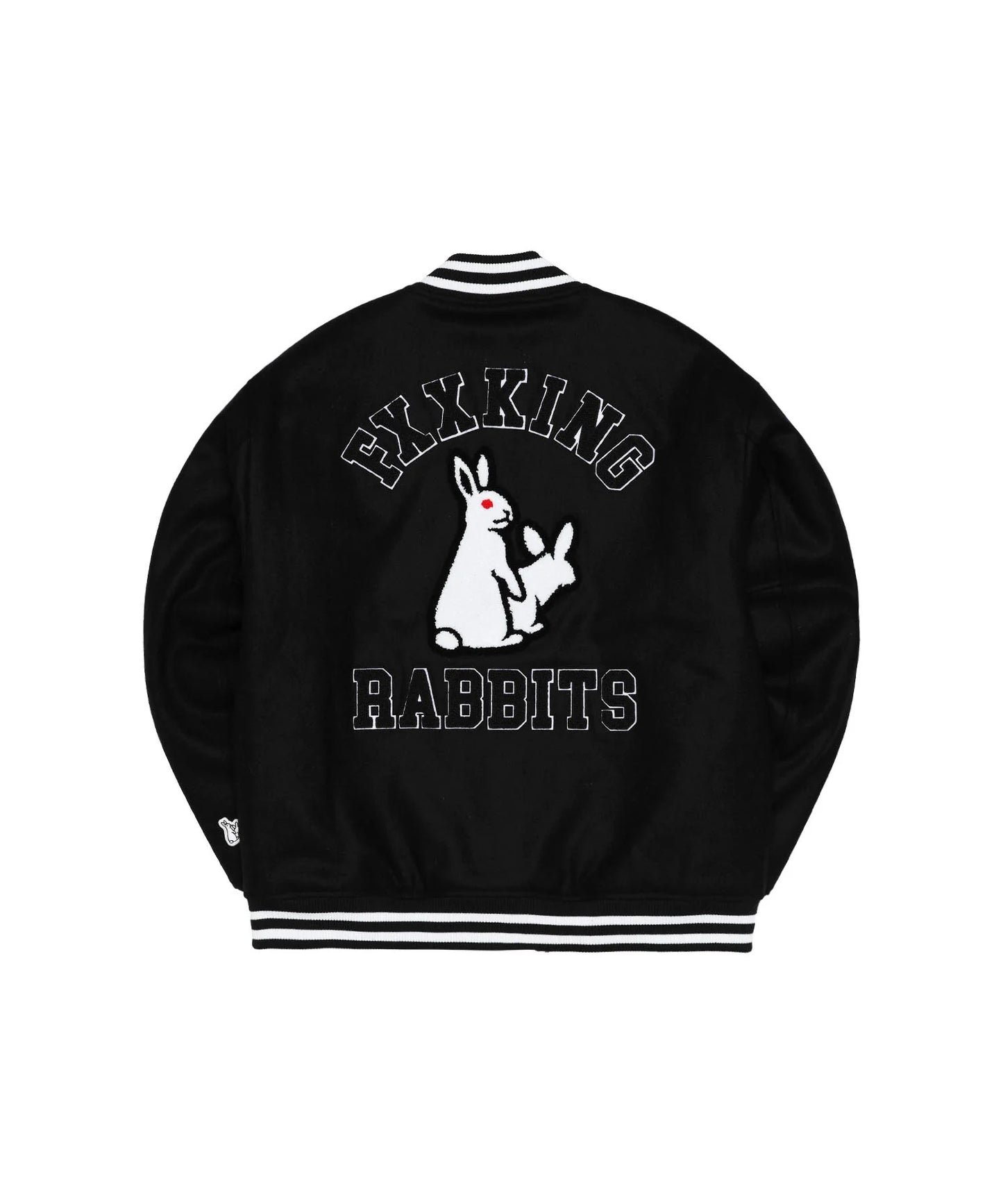 Rabbits Emblem Varsity Jacket