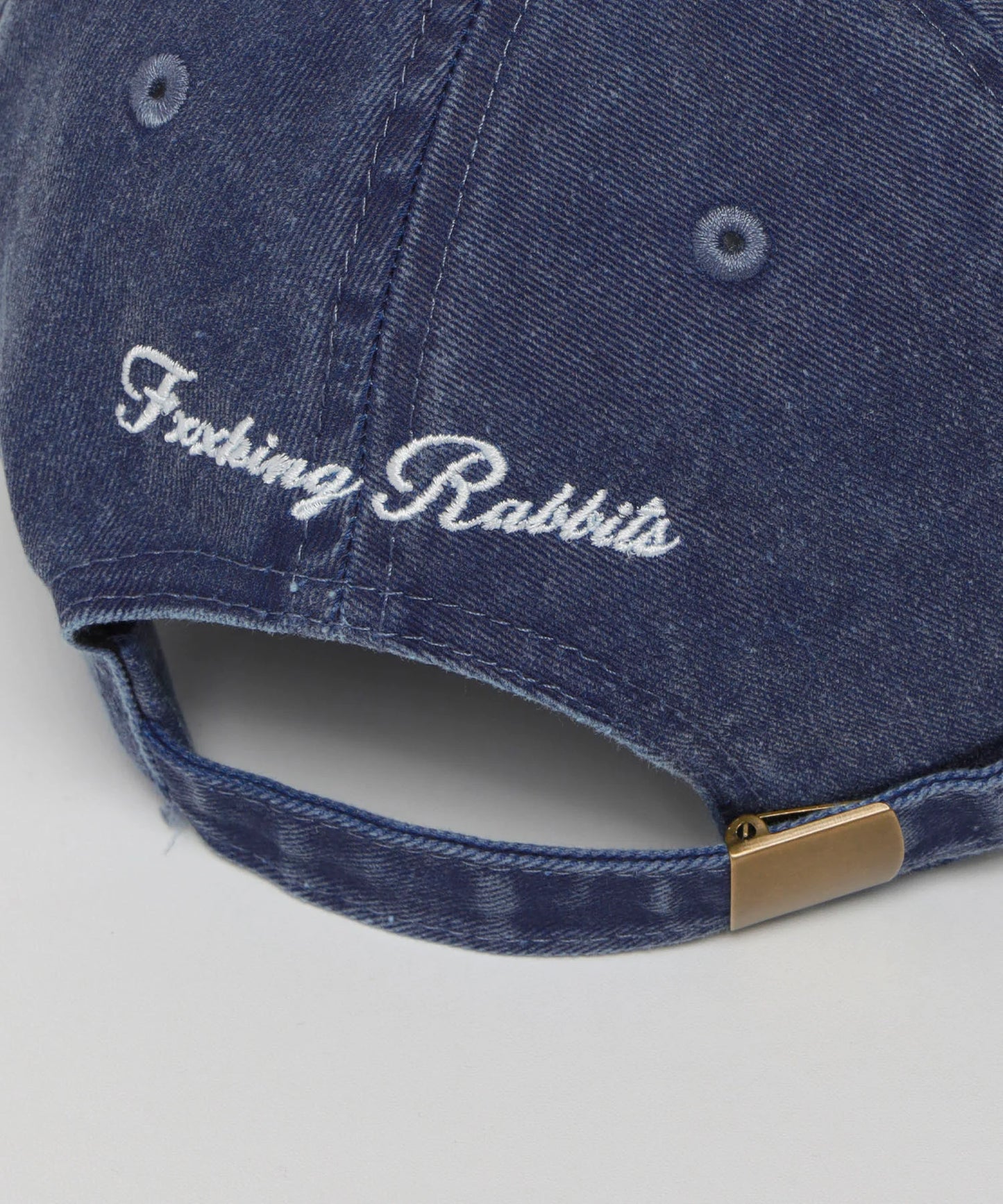 F Logo Garment Dye Cap