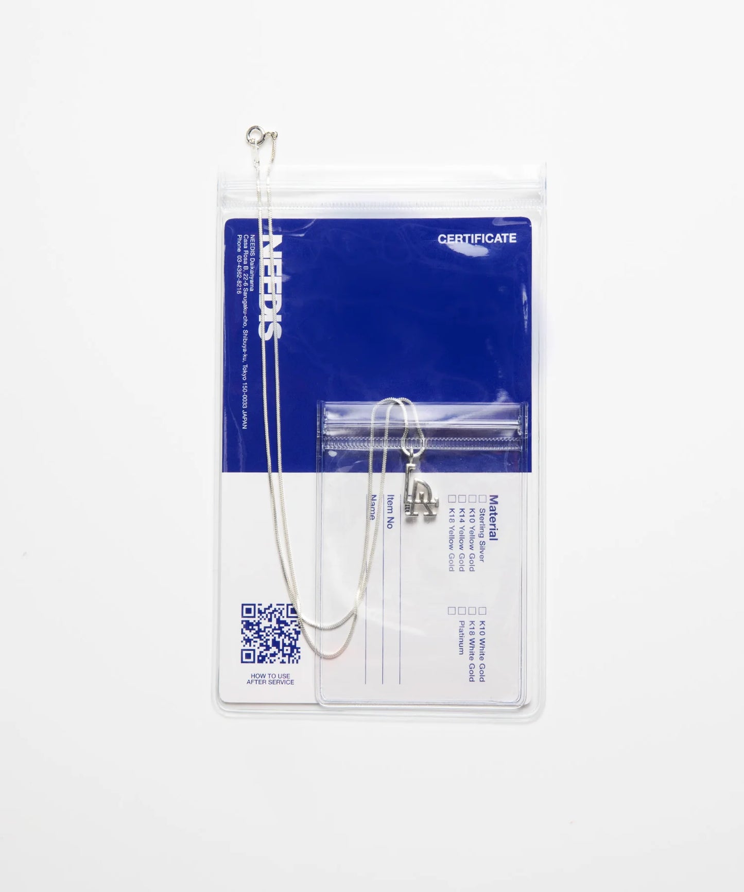 NEEDIS Collaboration with #FR2 LA Type Necklace