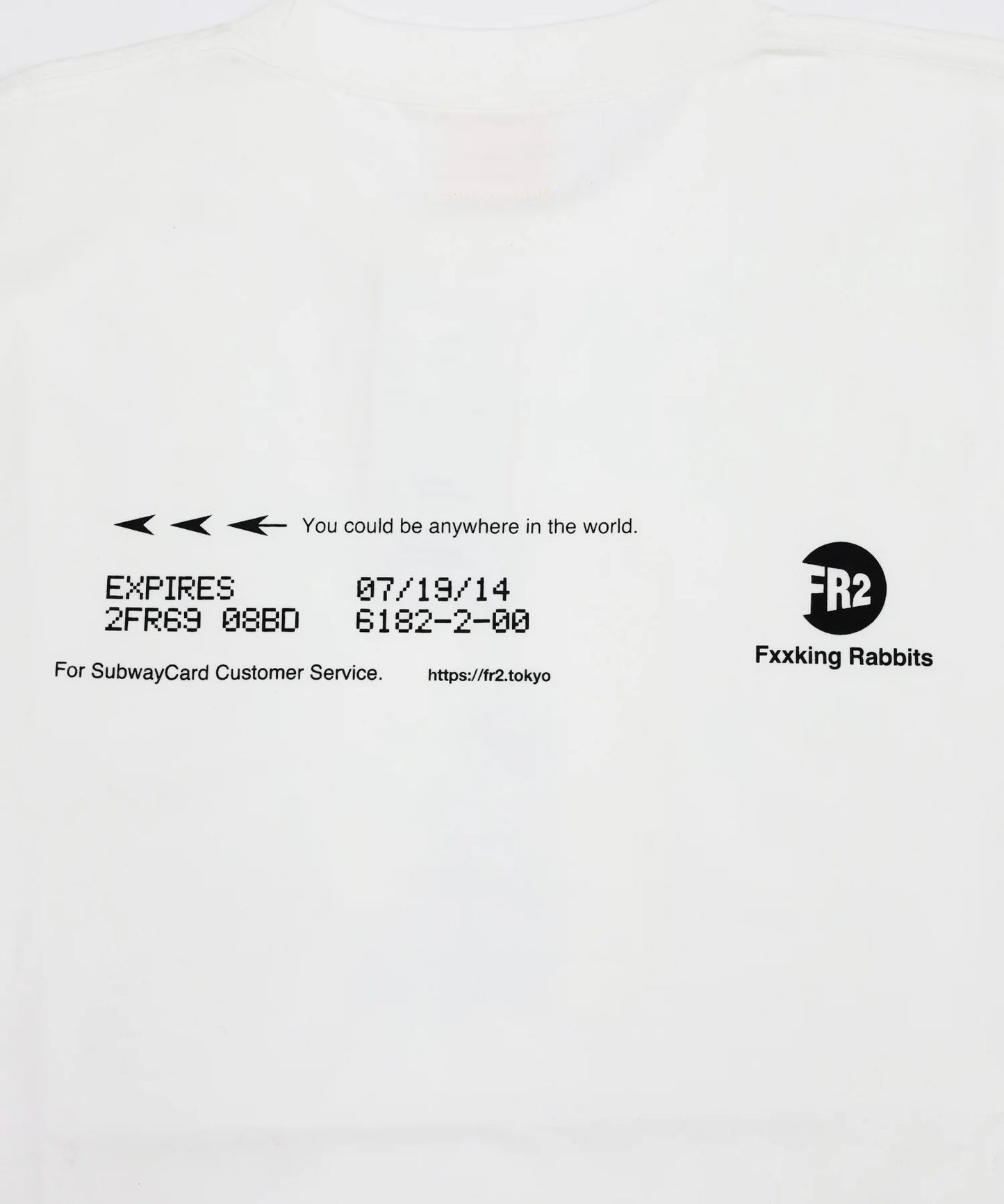 RTA Subway Card T-shirt