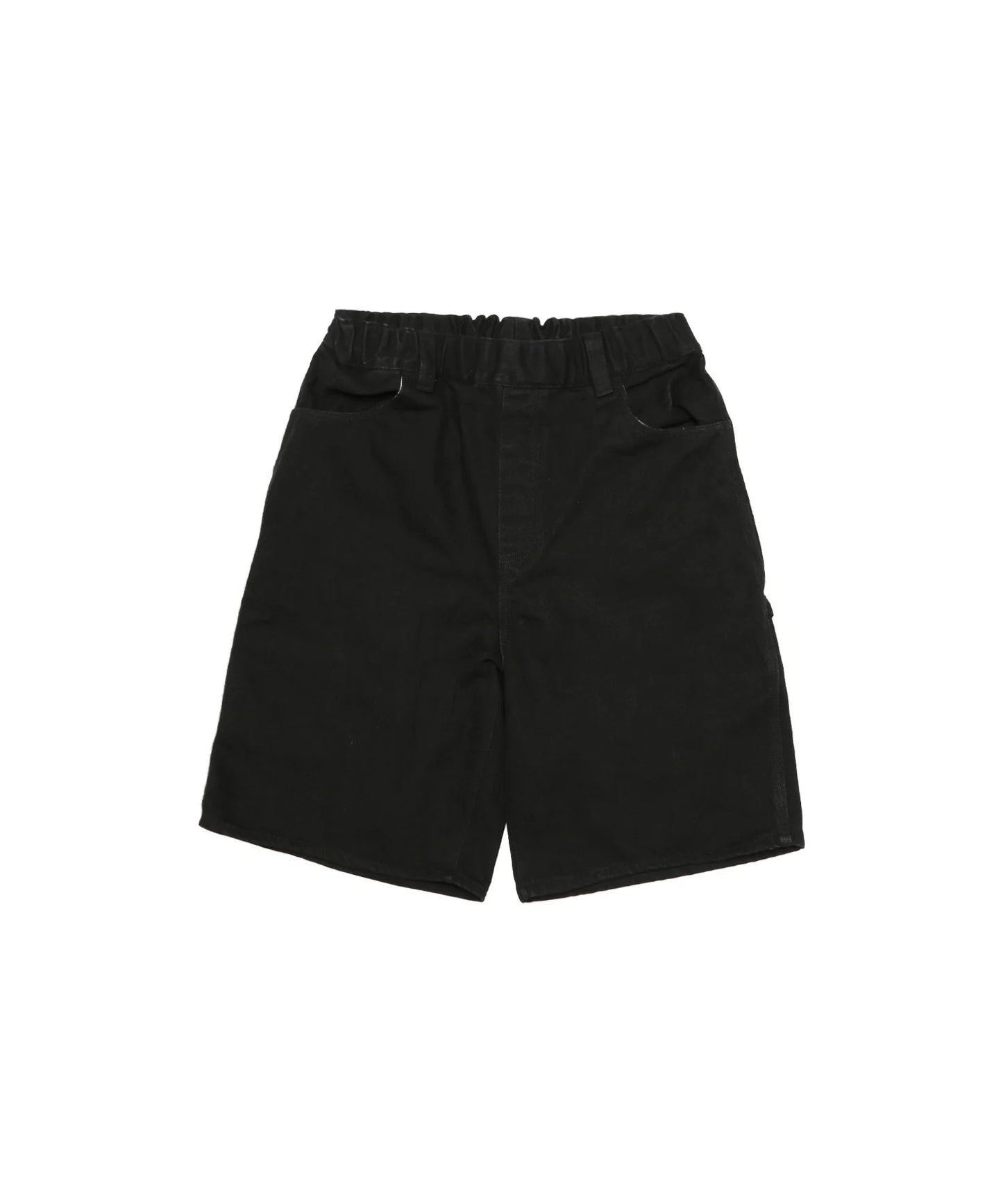 Back Pocket Icon Out Denim Short Pants