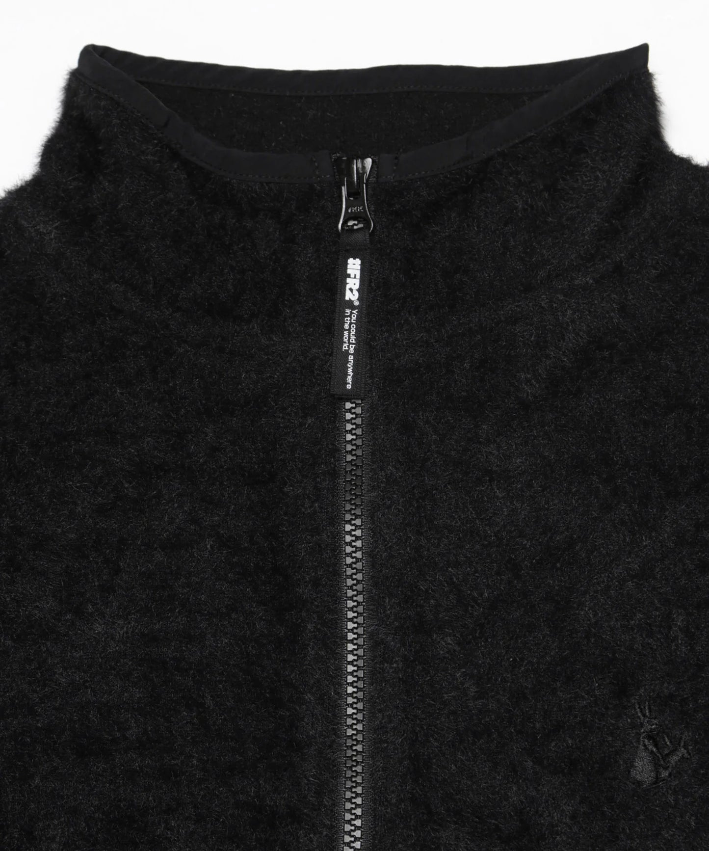 Half Zip Icon Embroidery Nylon Pullover