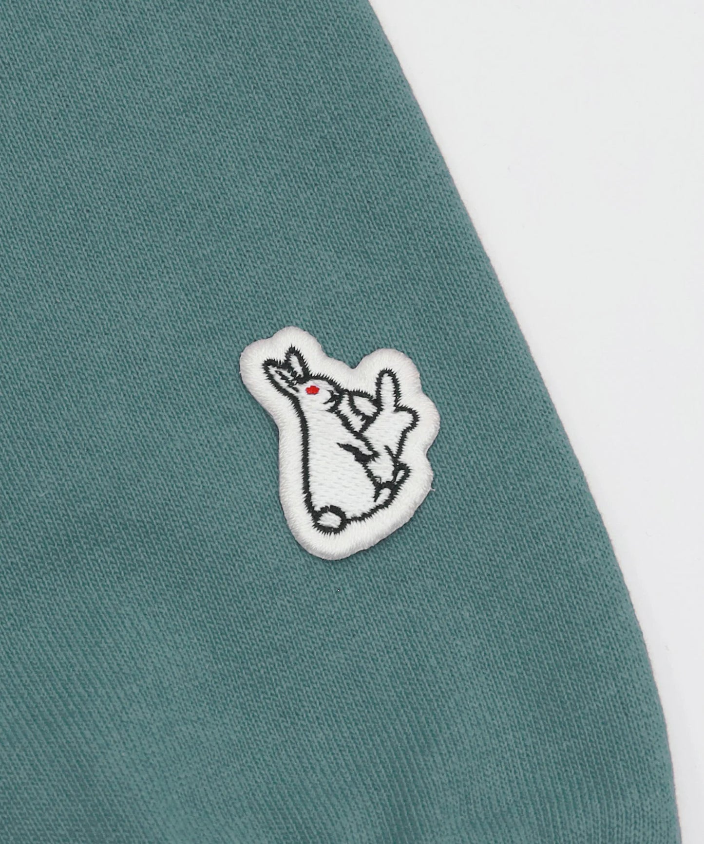 Caution Rabbit Classic Rugby Long-sleeve Shirt