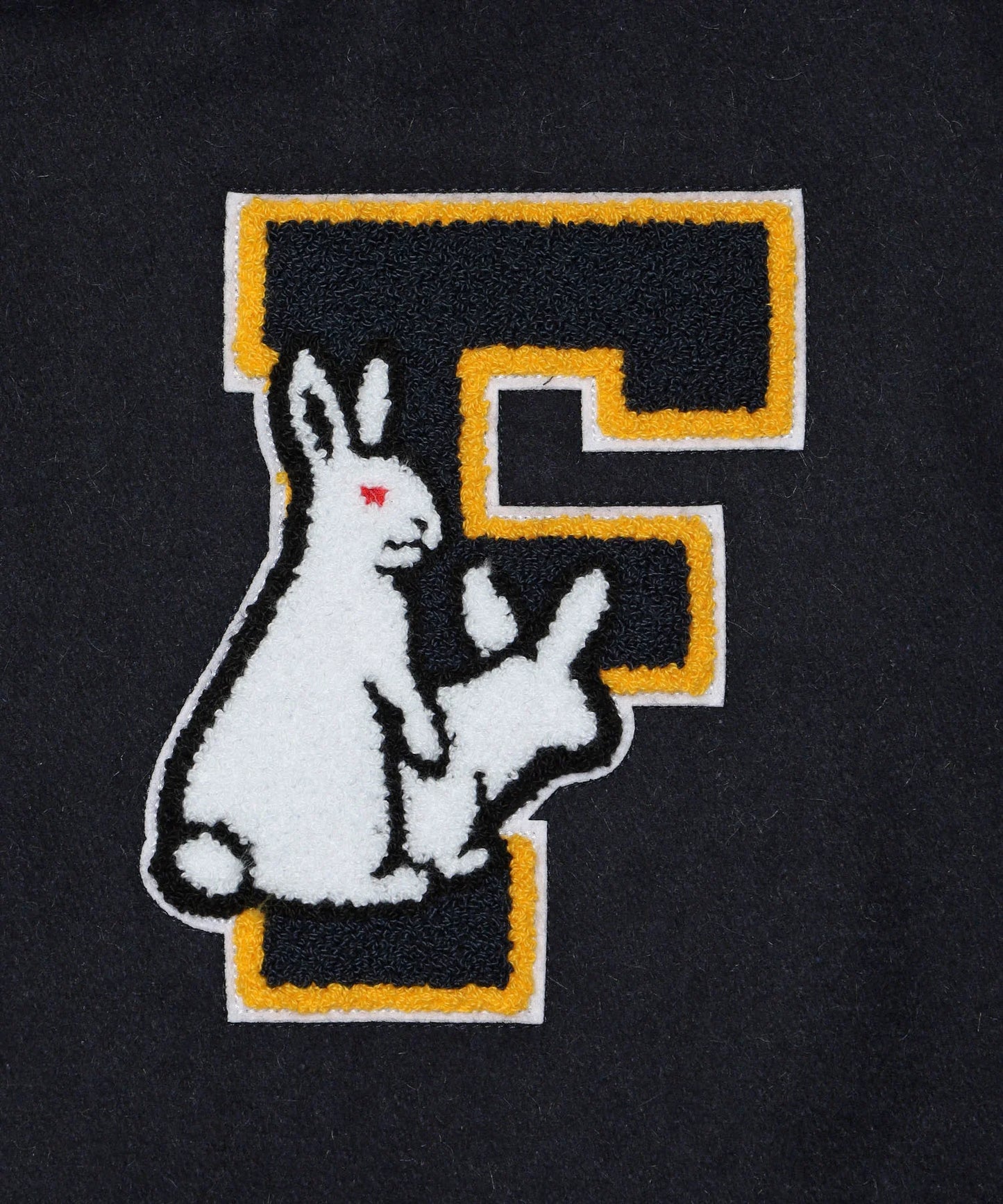 Rabbits Emblem Varsity Jacket