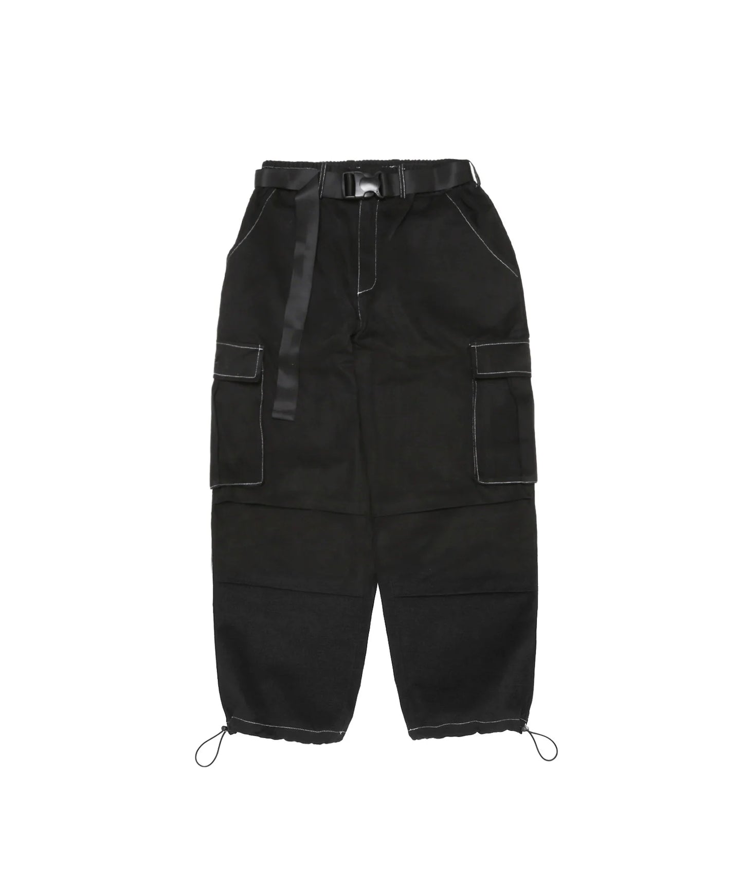 Contrast stitch Wide Pants