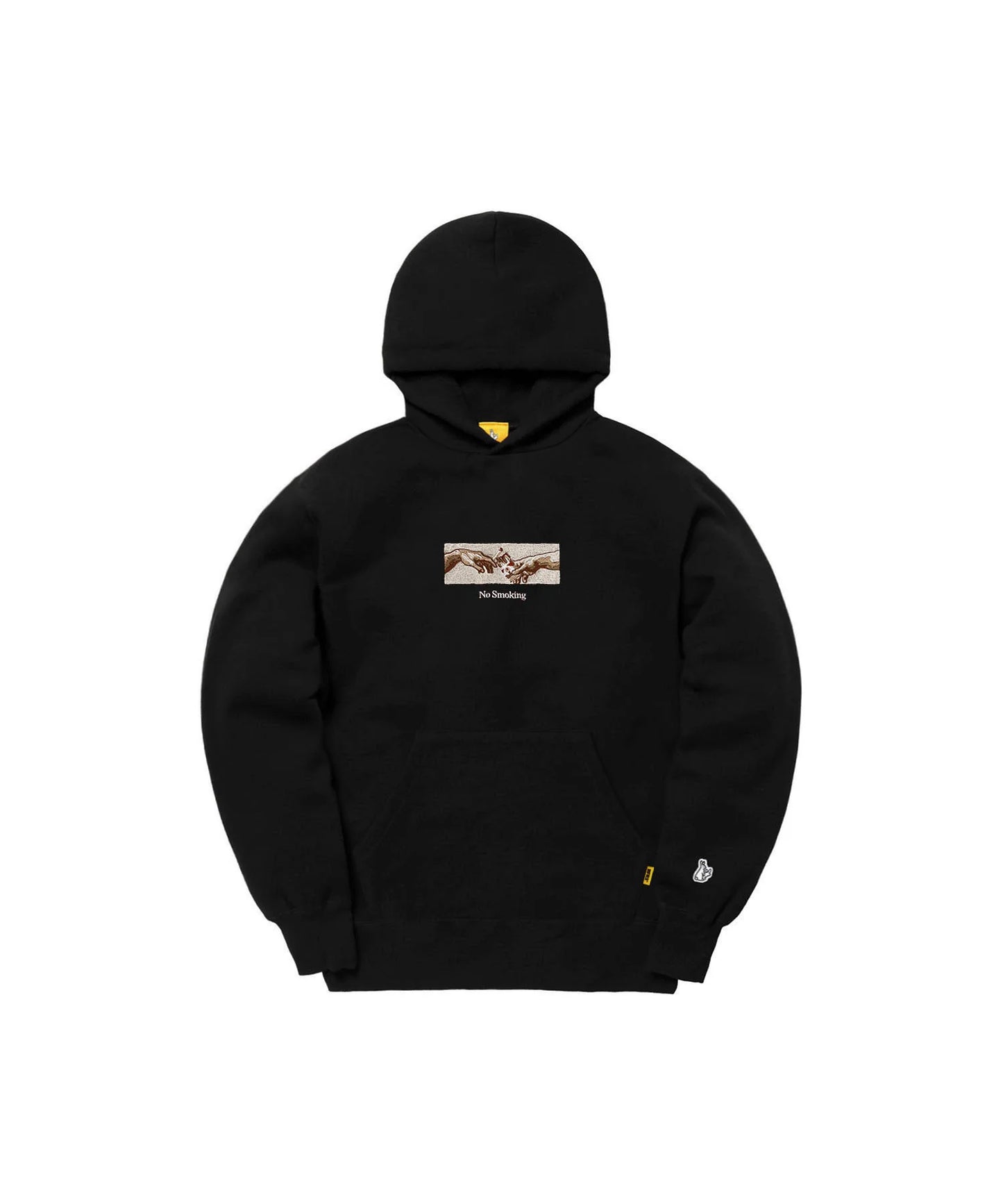 Embroidery No Smoking Art Hoodie