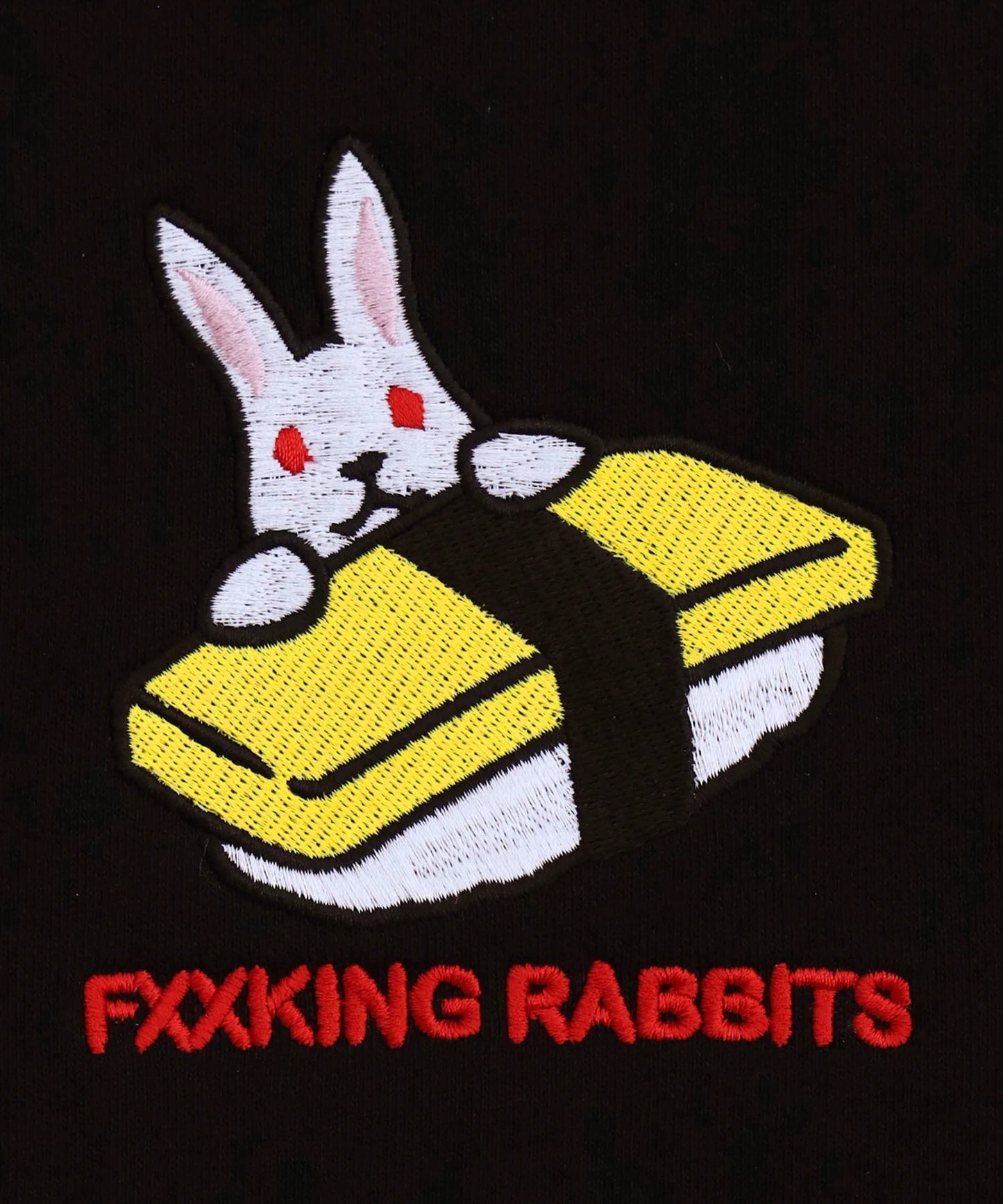 Embroidery Egg Sushi Rabbit Sweatshirt