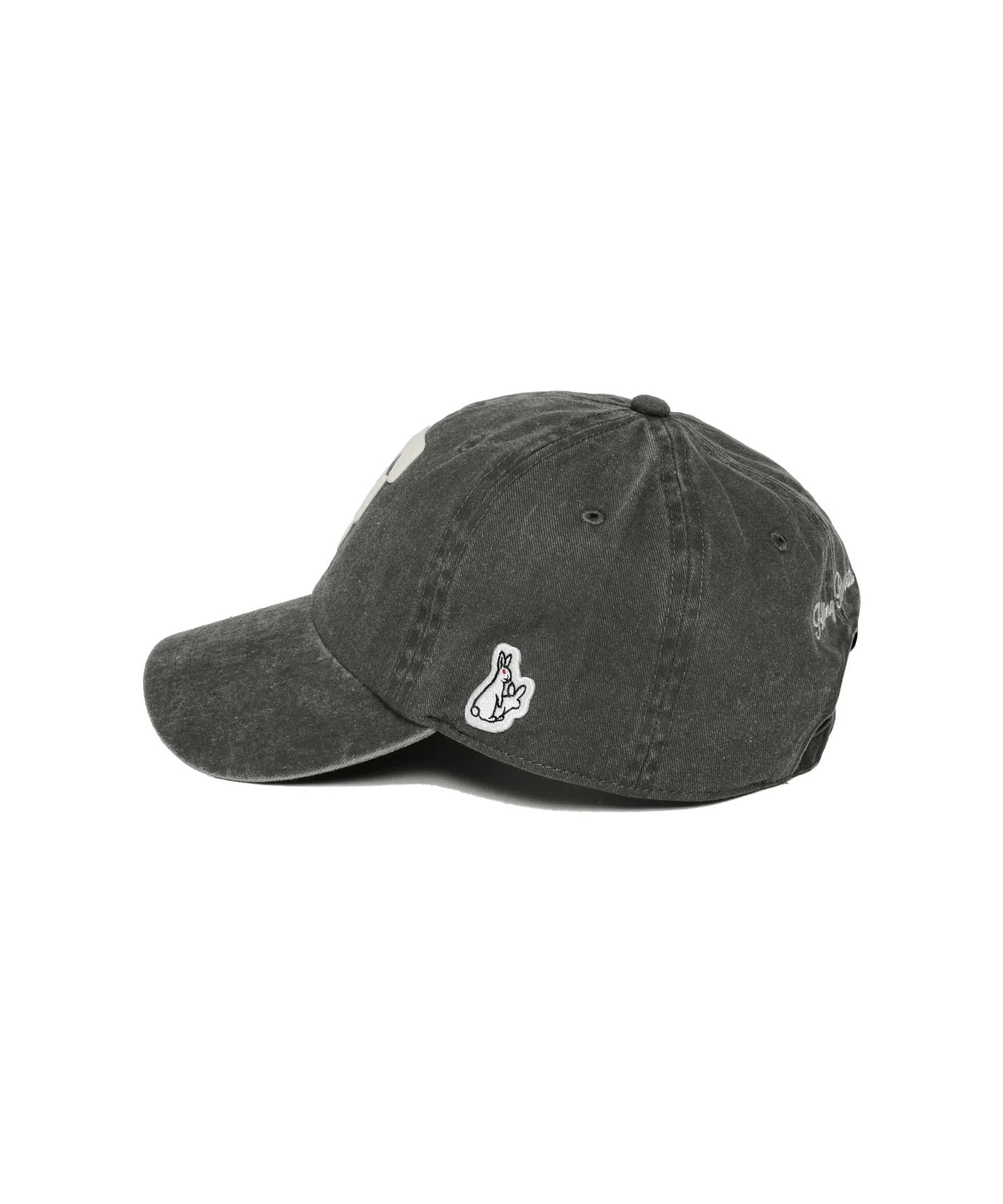 F Logo Garment Dye Cap