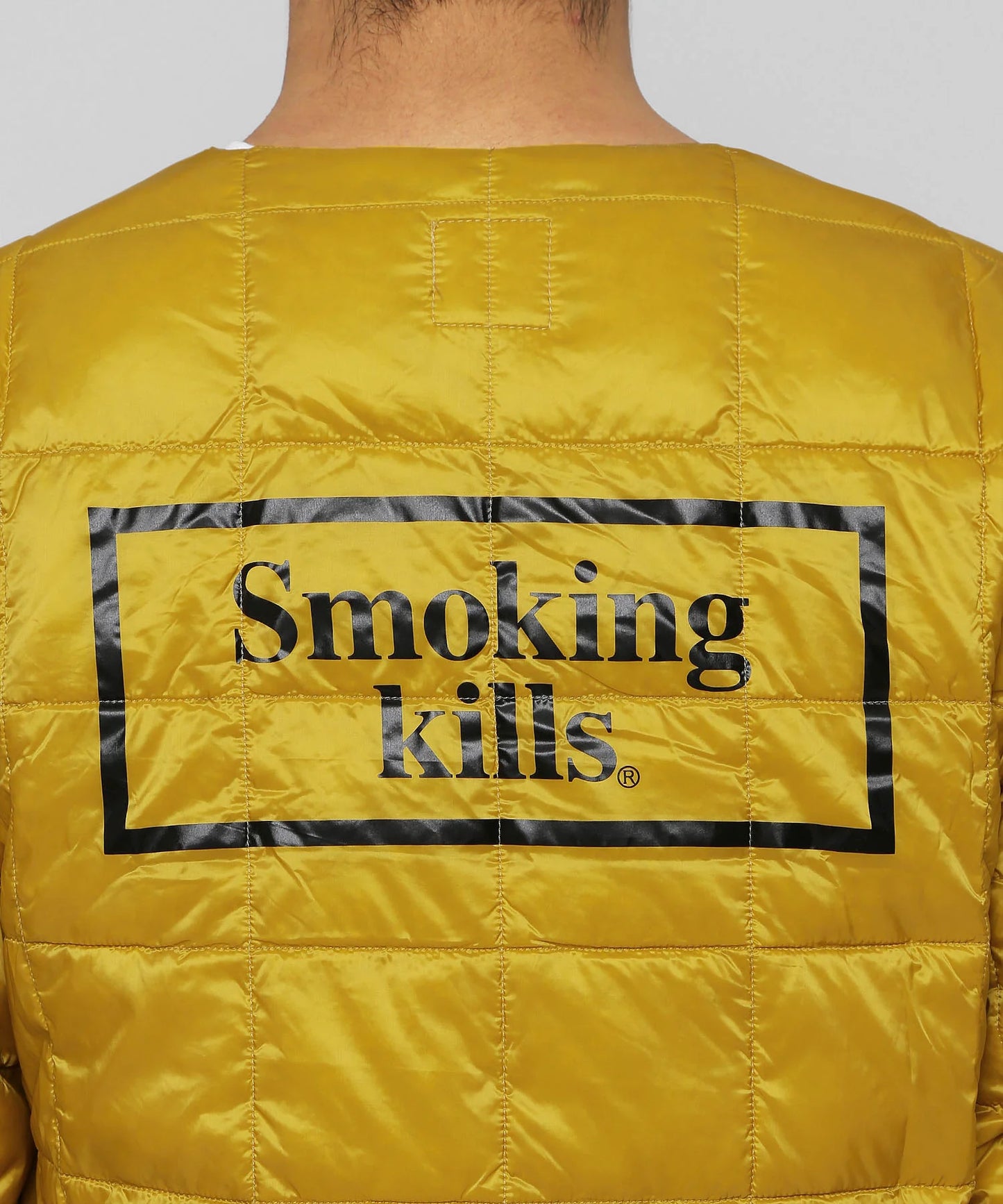 TAION Collaboration with #FR2 Crew Neck Button Down Jacket