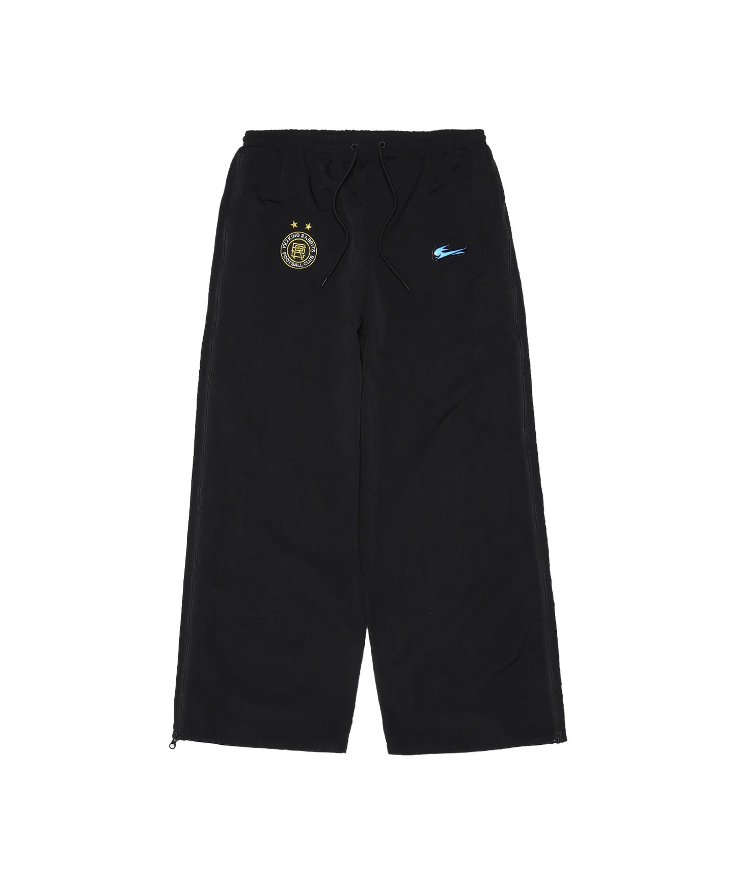 Switching Nylon Wide Pants