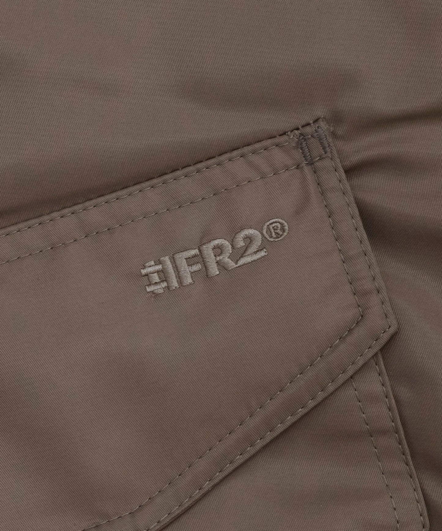 Embroidery Nylon Flight Jacket