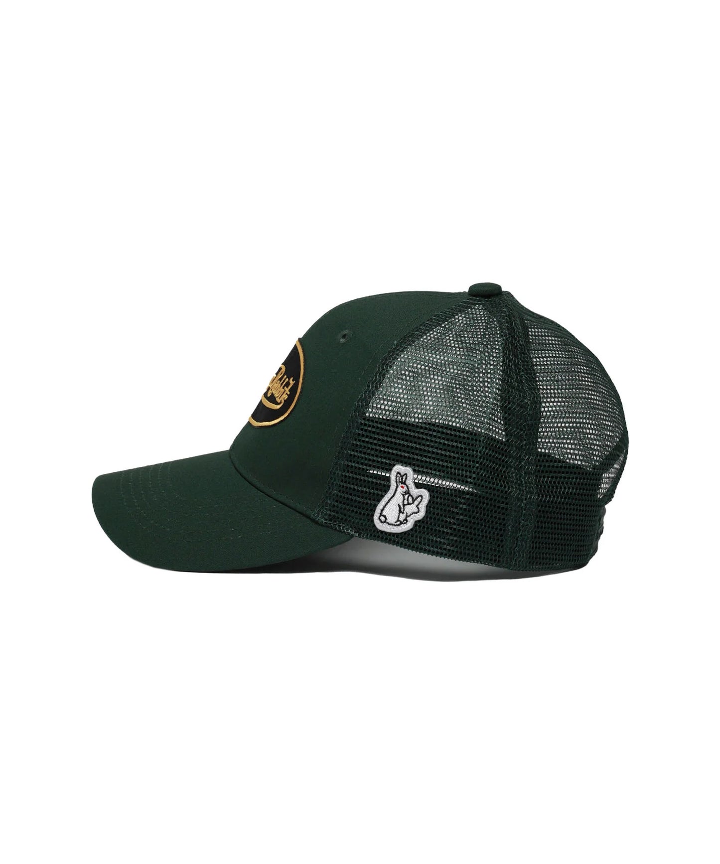 Fxxking Rabbits Logo Embroidery Mesh Cap