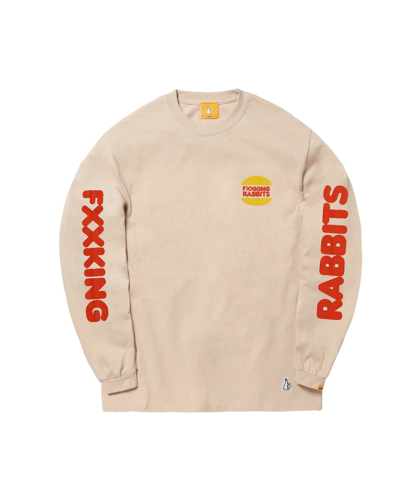 Rabbit Burger Longsleeve T-shirt