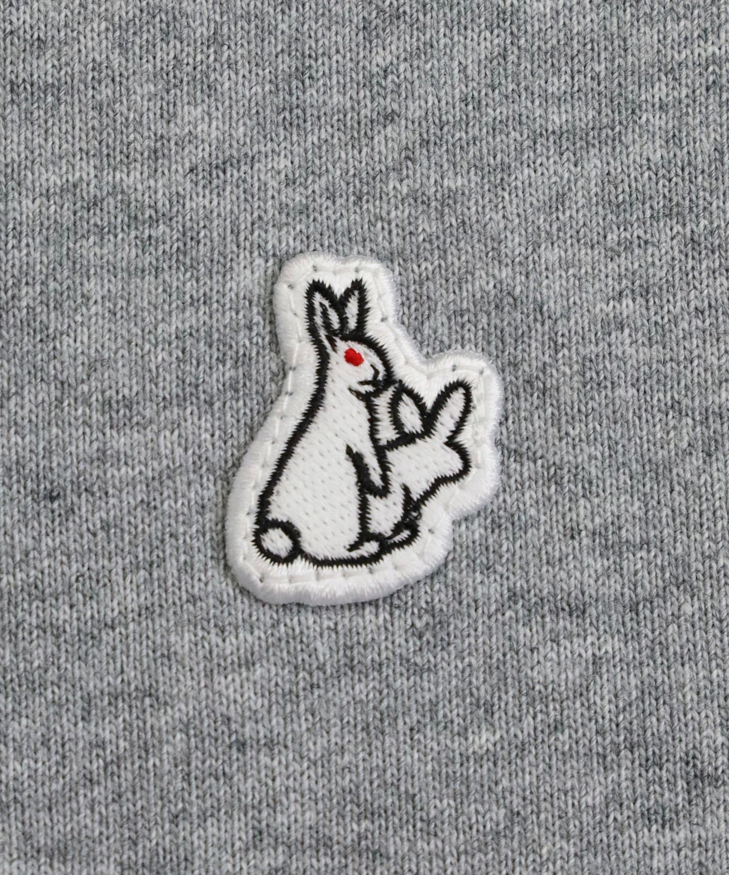 Rabbits Oval Logo Raglan-sleeve T-shirt