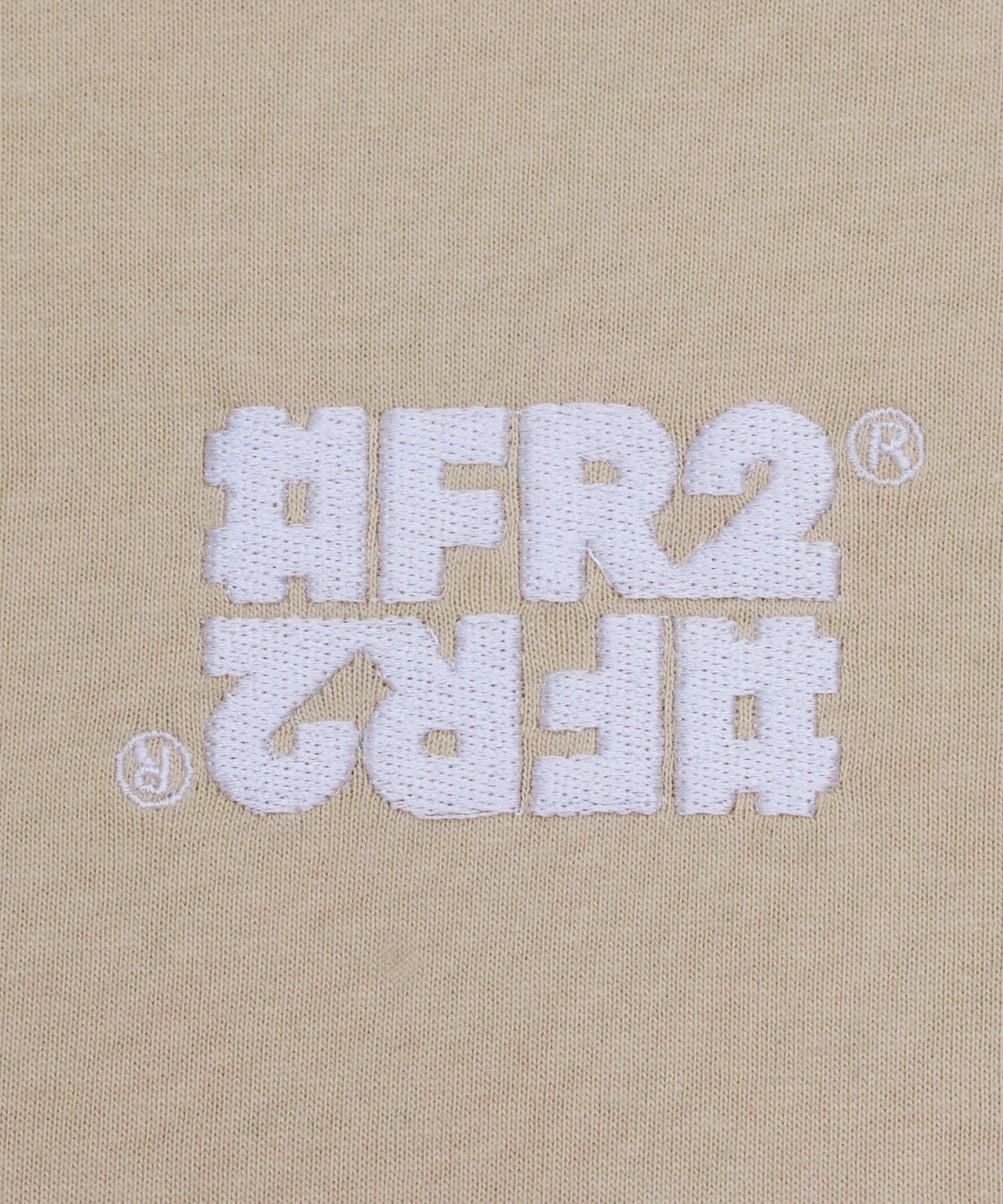 Upside Down Embroided #FR2 Logo T-shirt