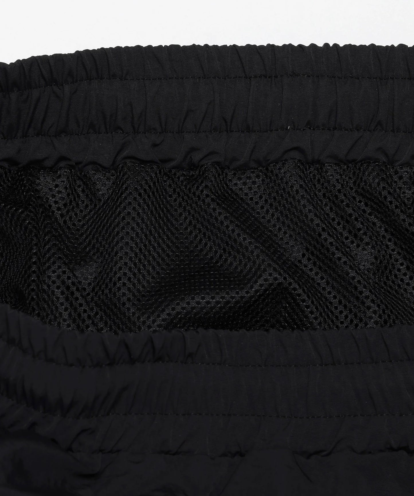 Switching Nylon Wide Pants