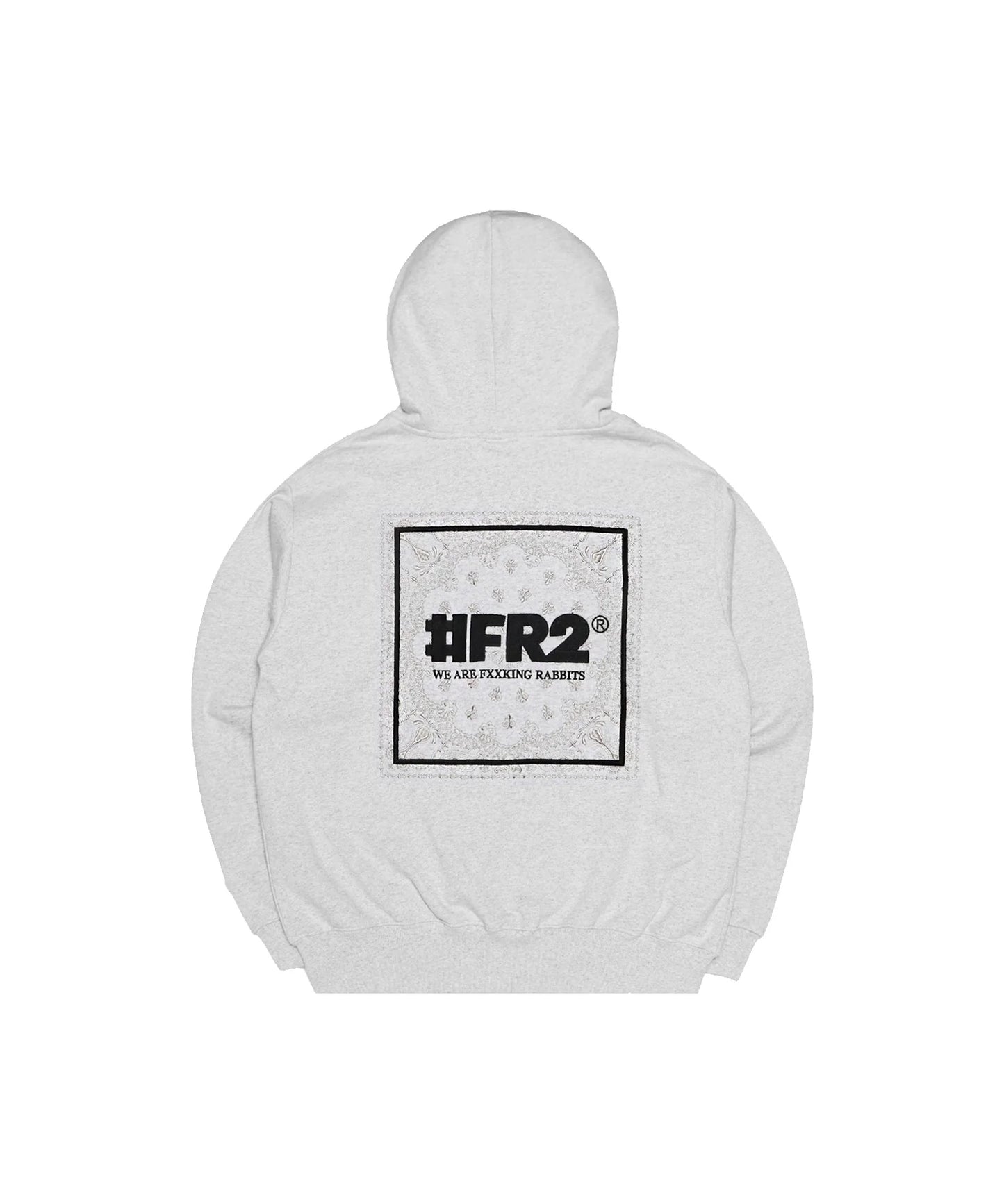 Embroidery Paisley Pattern Zip-up Hoodie