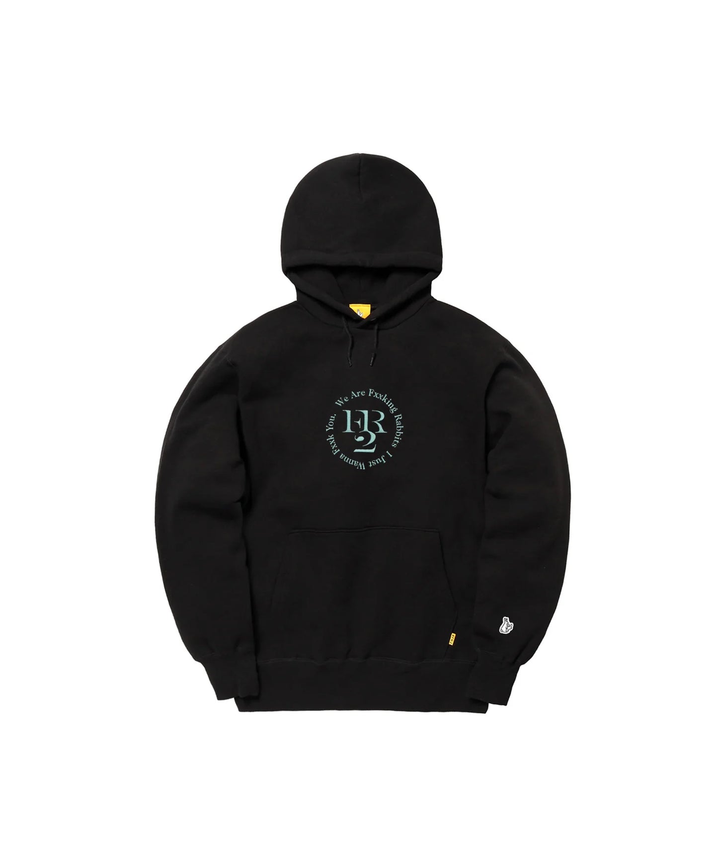 Embroidered Circle Logo Hoodie
