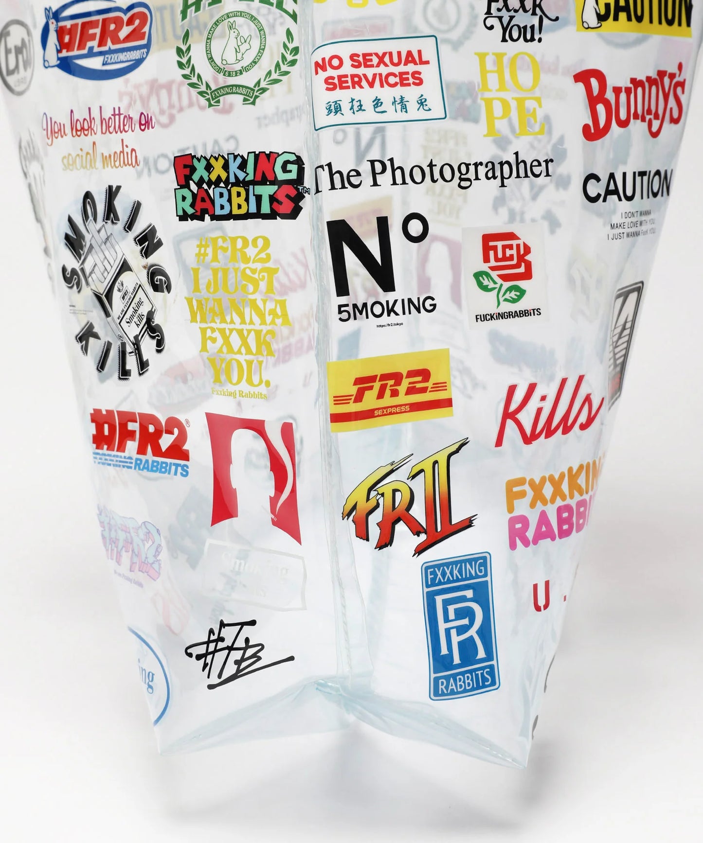 #FR2 Logos Clear Tote Bag