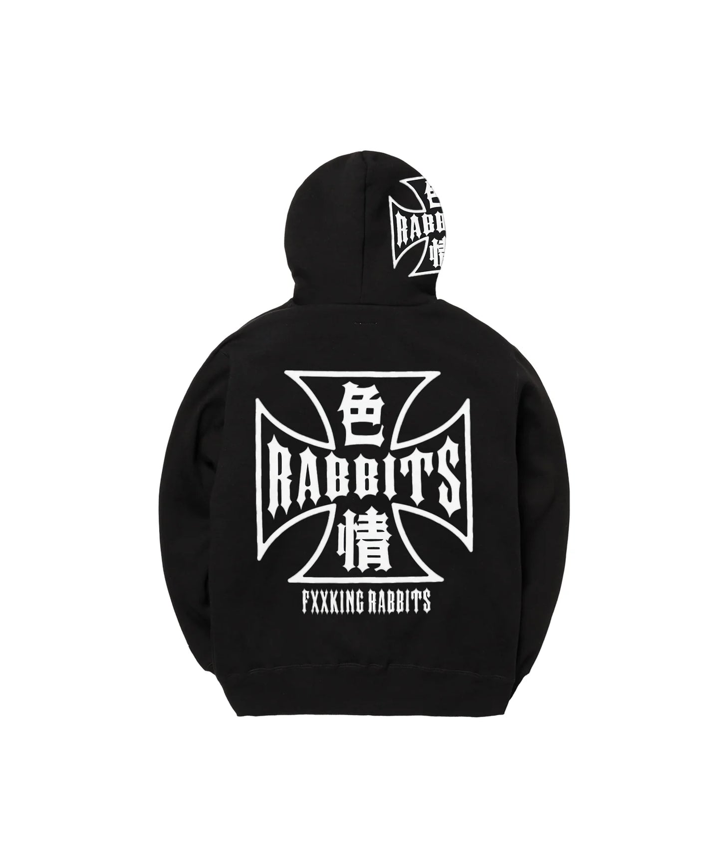 色情RABBITS Zip-up Hoodie