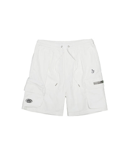 Washer Ripstop Wide Cargo Short Pants
