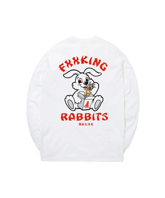 Rabbit Noodle Long-sleeve T-shirt