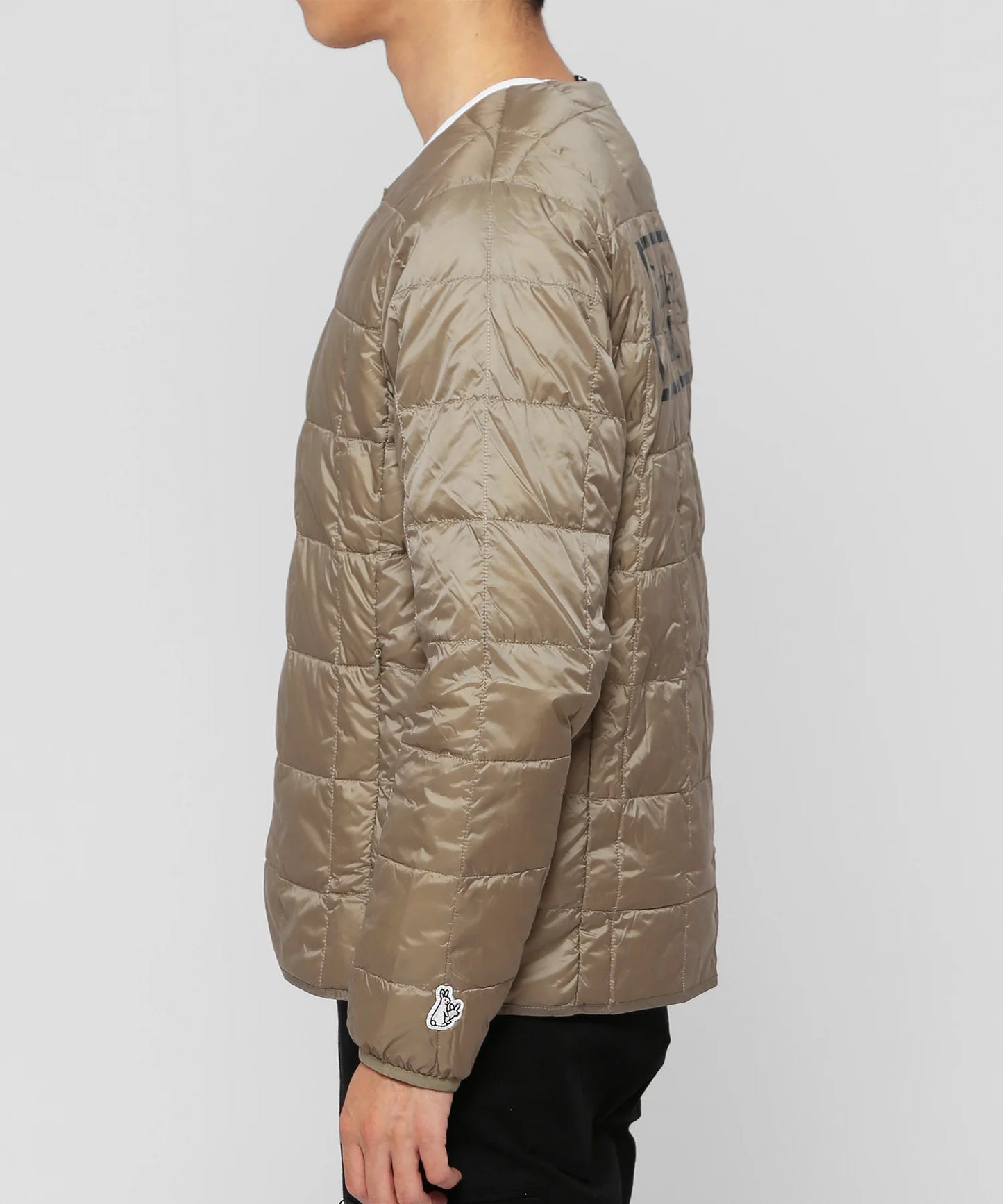 TAION Collaboration with #FR2 Crew Neck Button Down Jacket