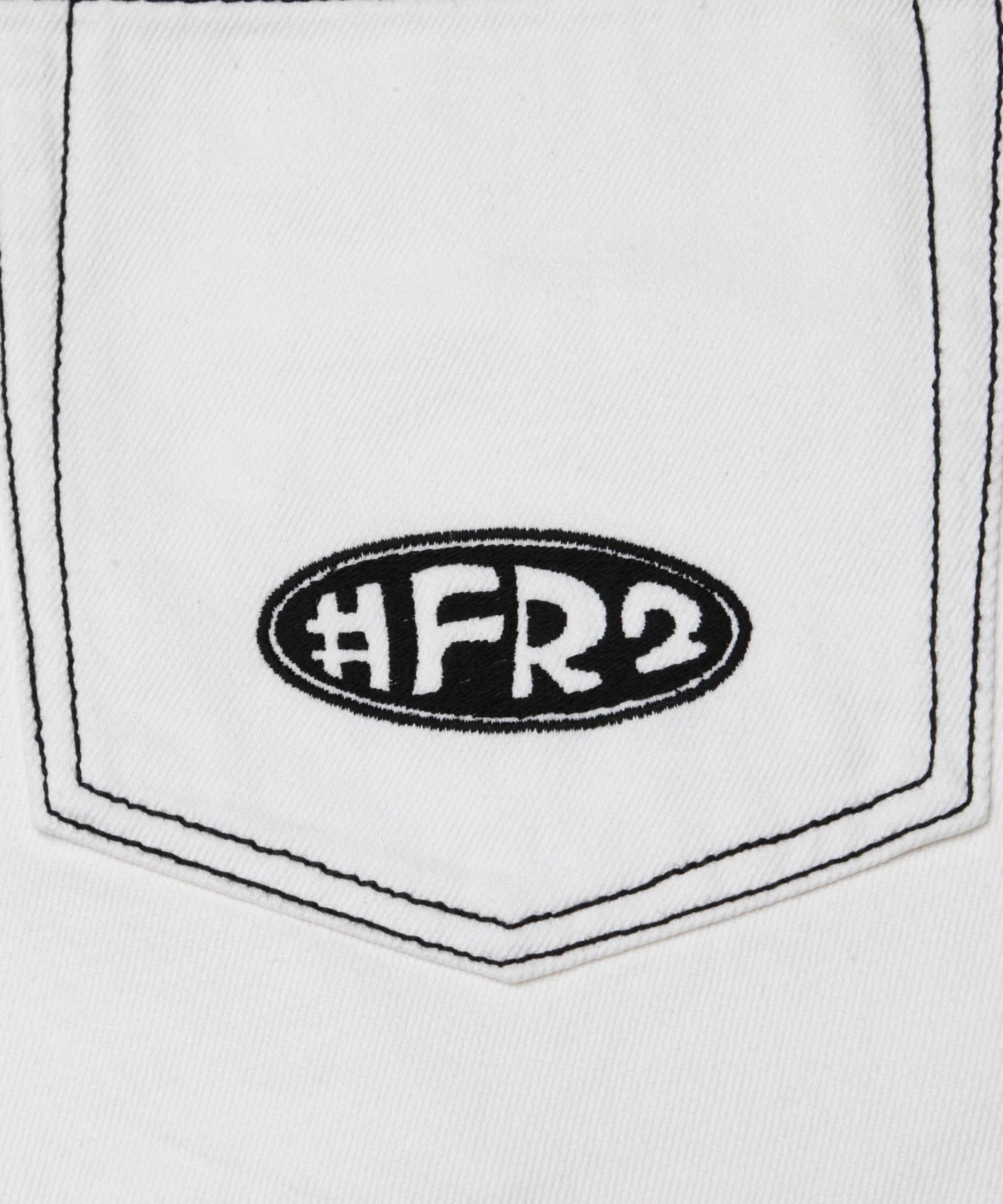 #FR2 Logo Wide Denim Pants