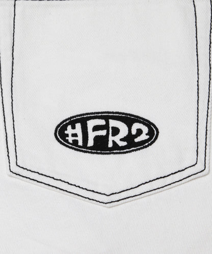 #FR2 Logo Wide Denim Pants
